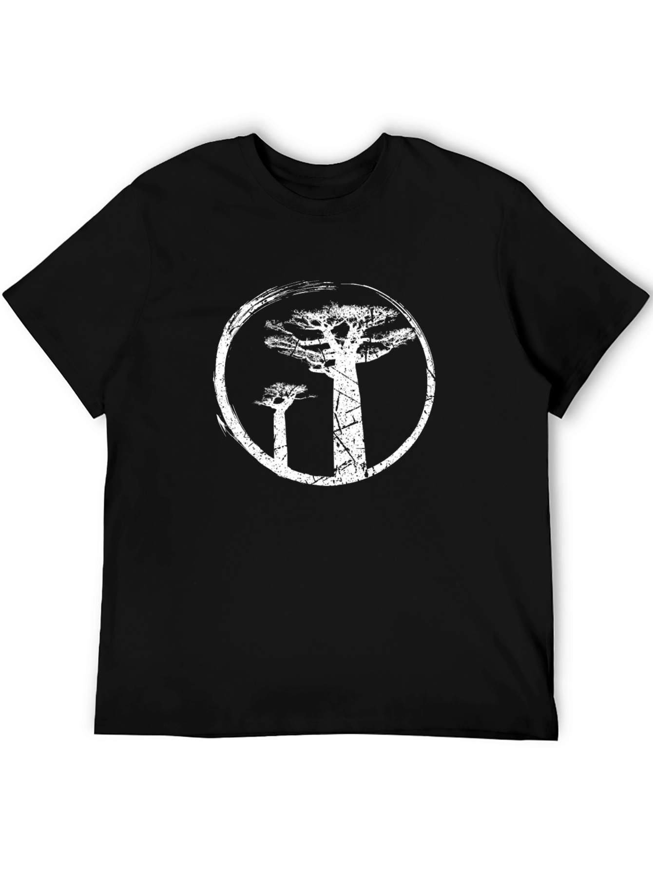 Baobab Tree Graphic Tee - Black