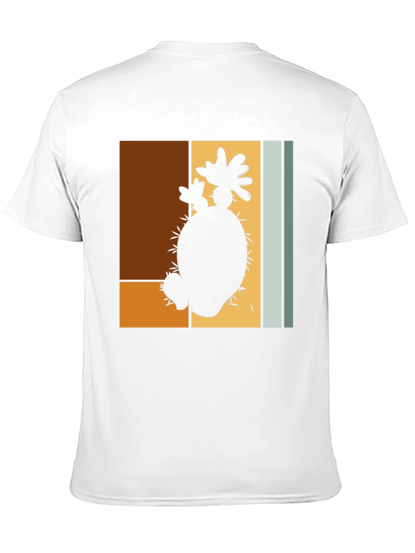 Retro Cactus Silhouette Graphic Tee