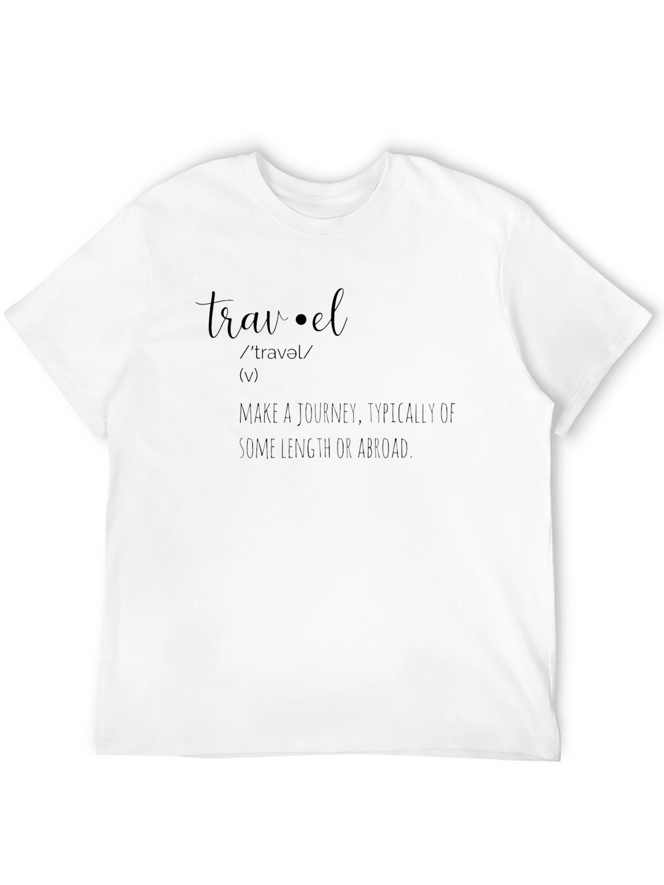 Travel Definition Graphic T-Shirt