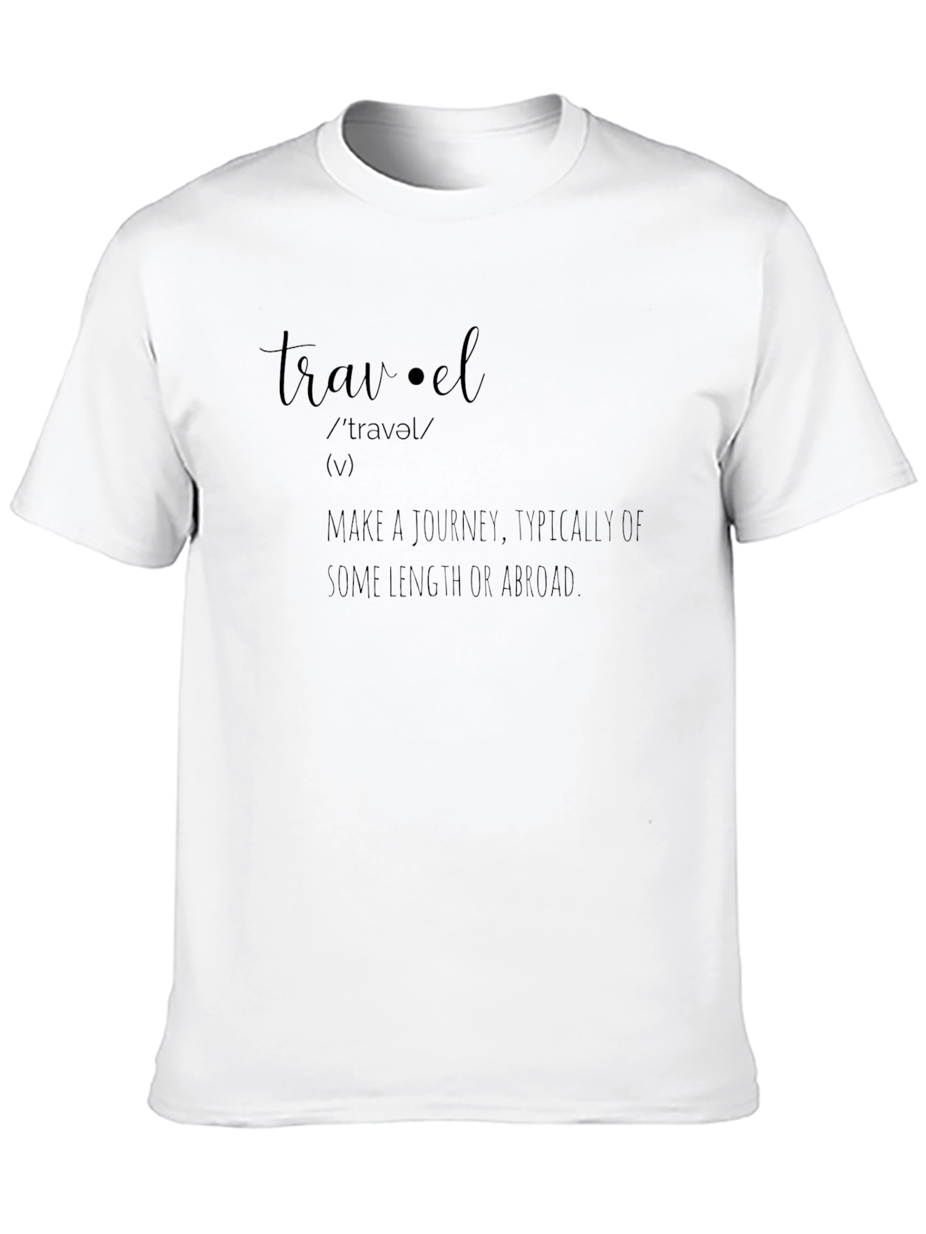 Travel Definition Graphic T-Shirt