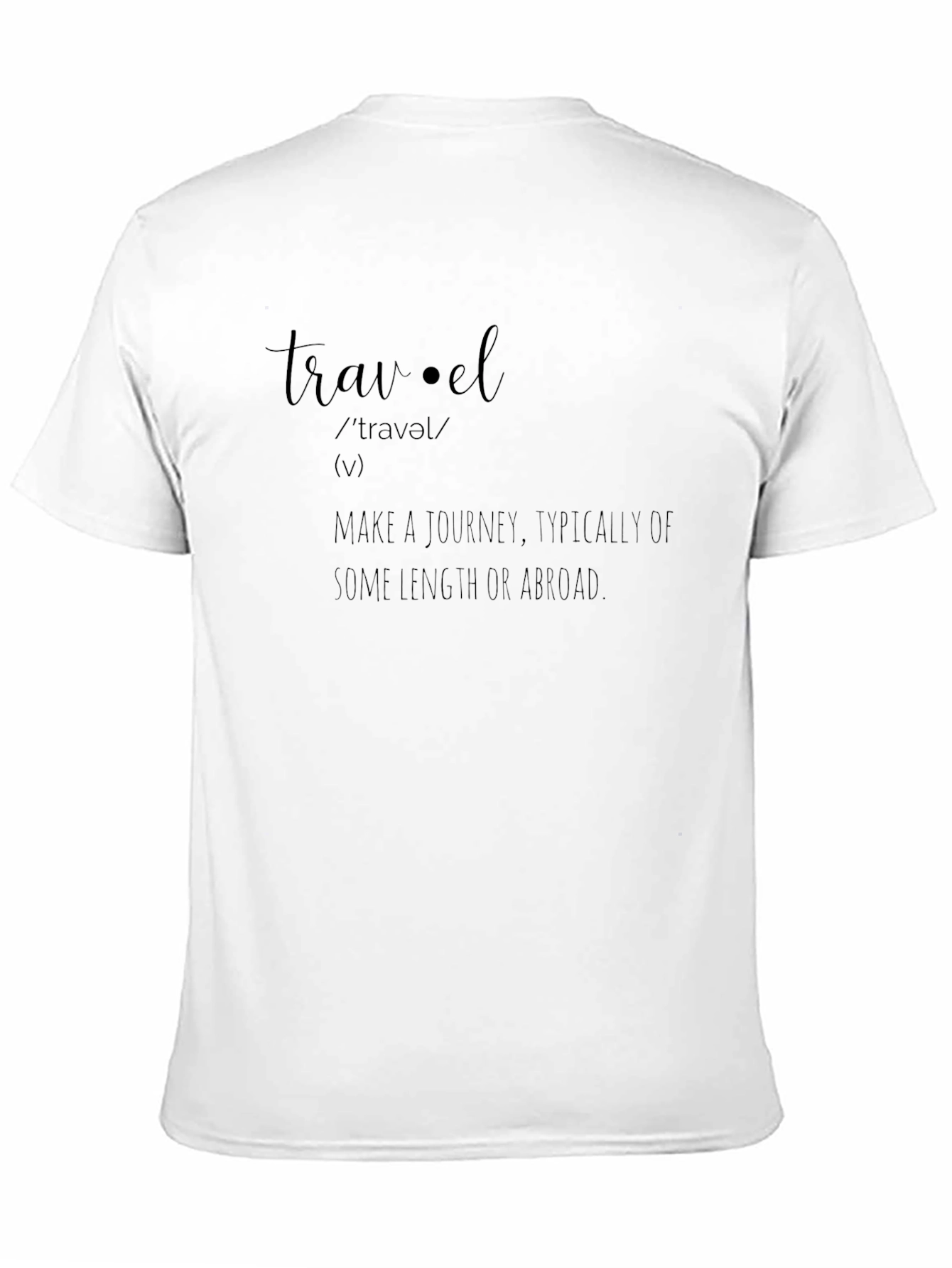 Travel Definition Graphic T-Shirt
