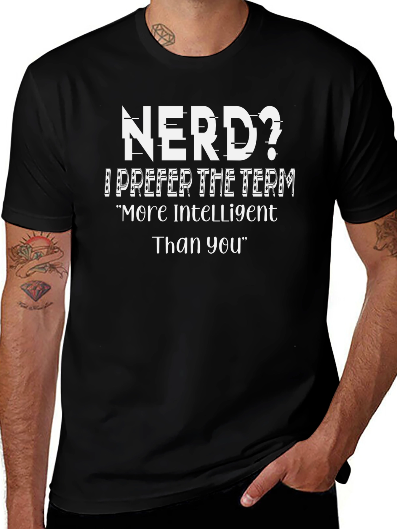 Nerd? T-Shirt - Intelligent & Humorous Design