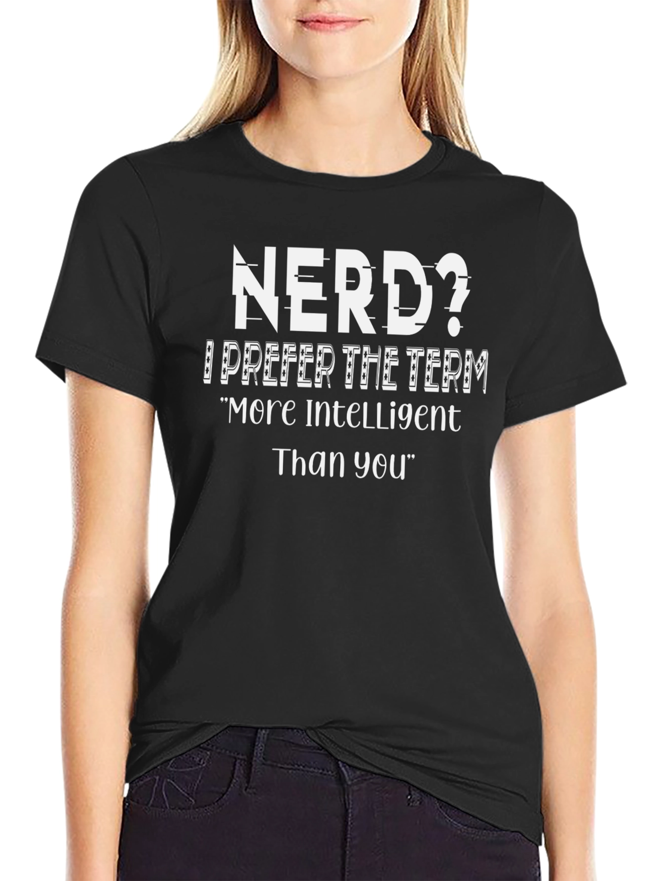 Nerd? T-Shirt - Intelligent & Humorous Design