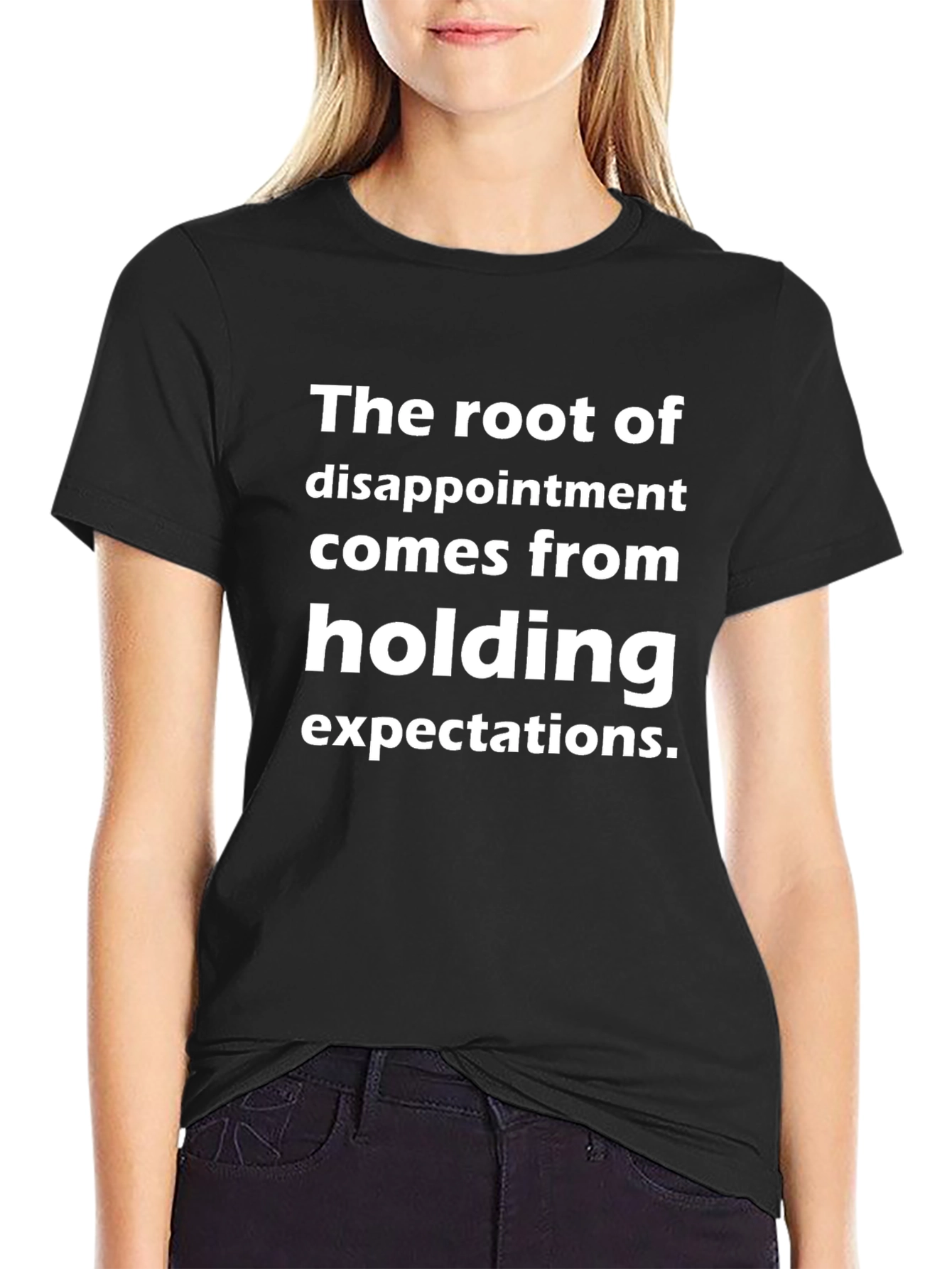 Root of Disappointment Graphic Tee - Black