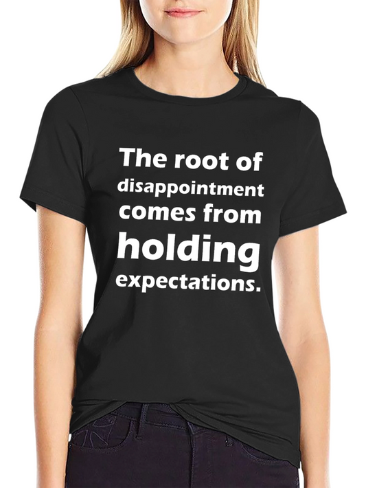 Root of Disappointment Graphic Tee - Black