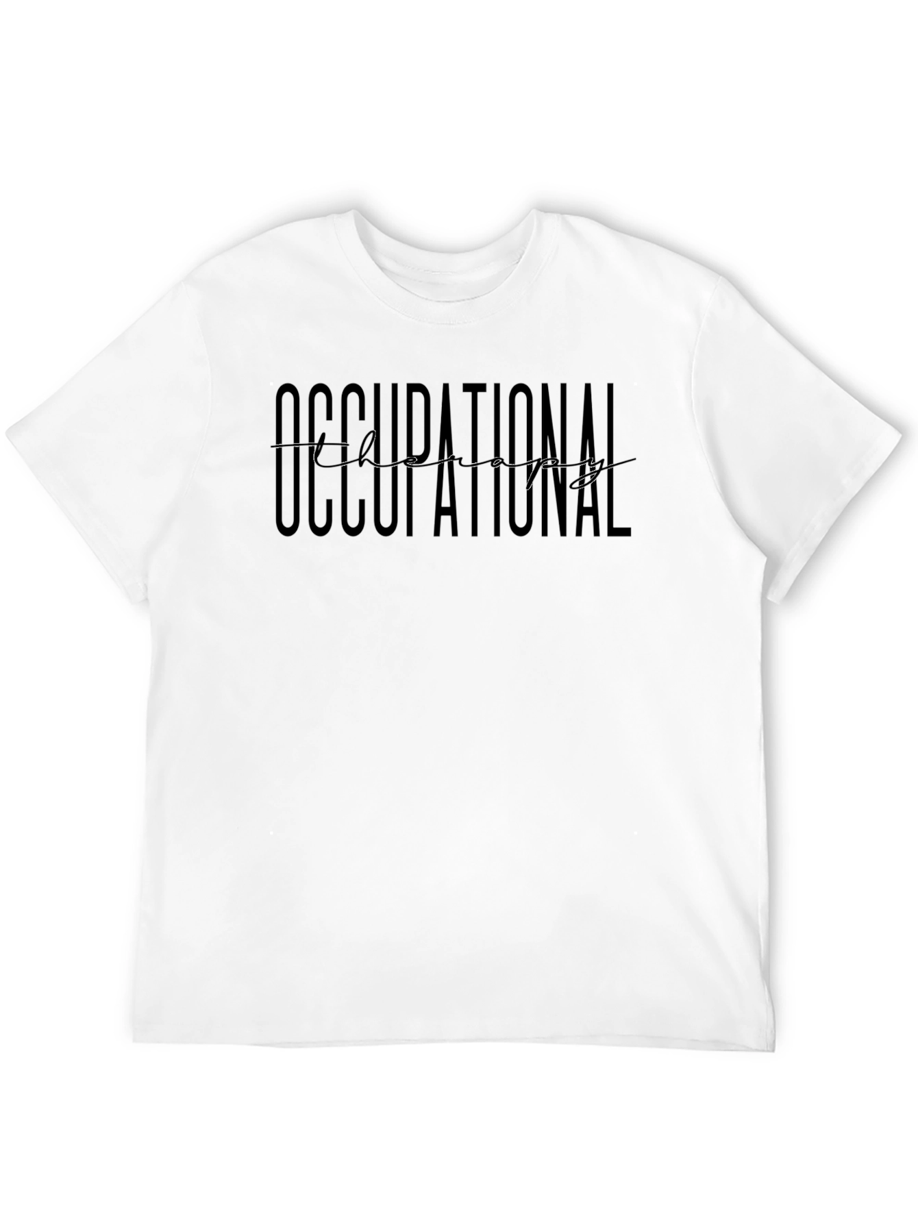 Occupational Therapy T-Shirt - Black Graphic Tee