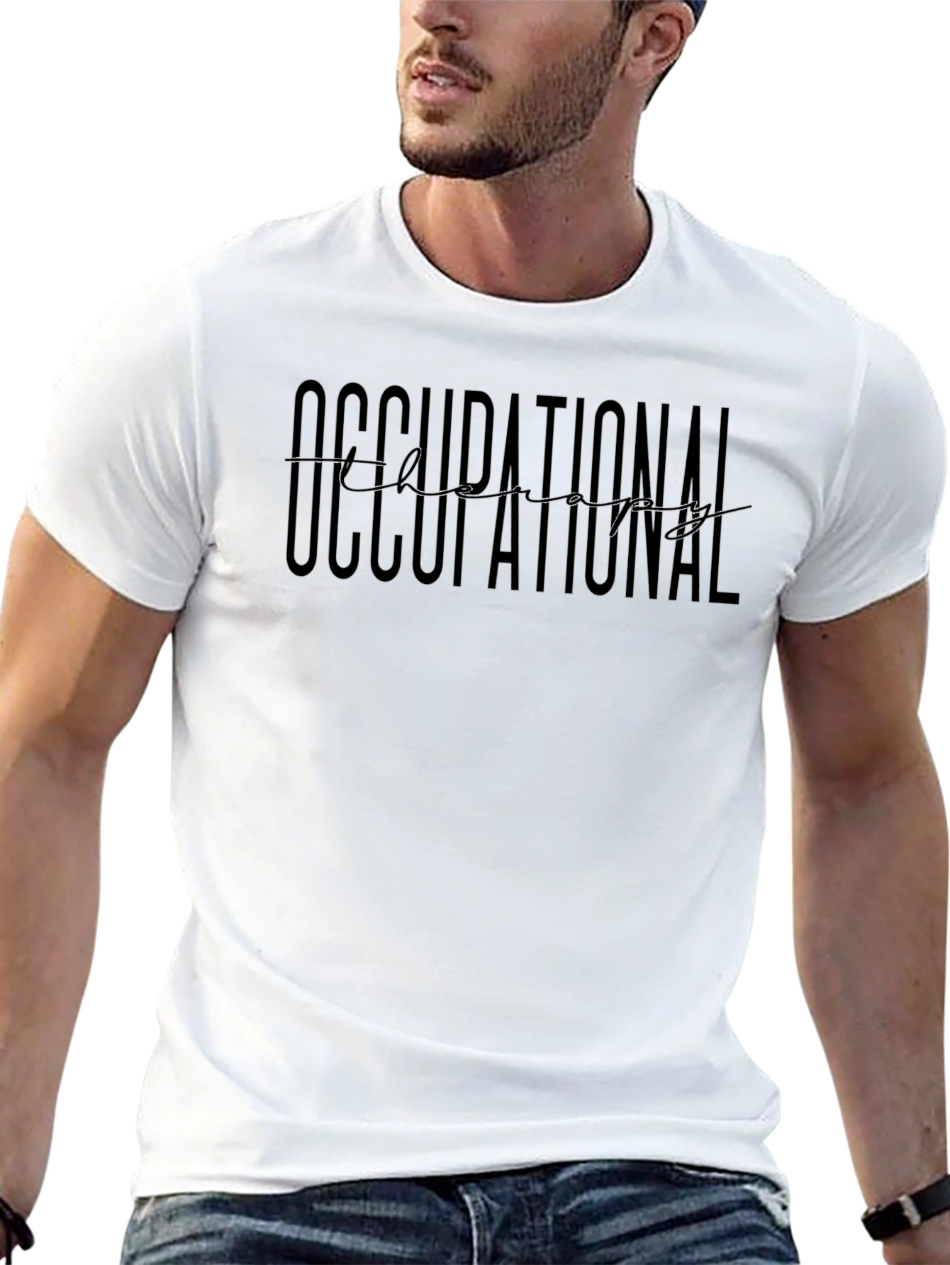 Occupational Therapy T-Shirt - Black Graphic Tee
