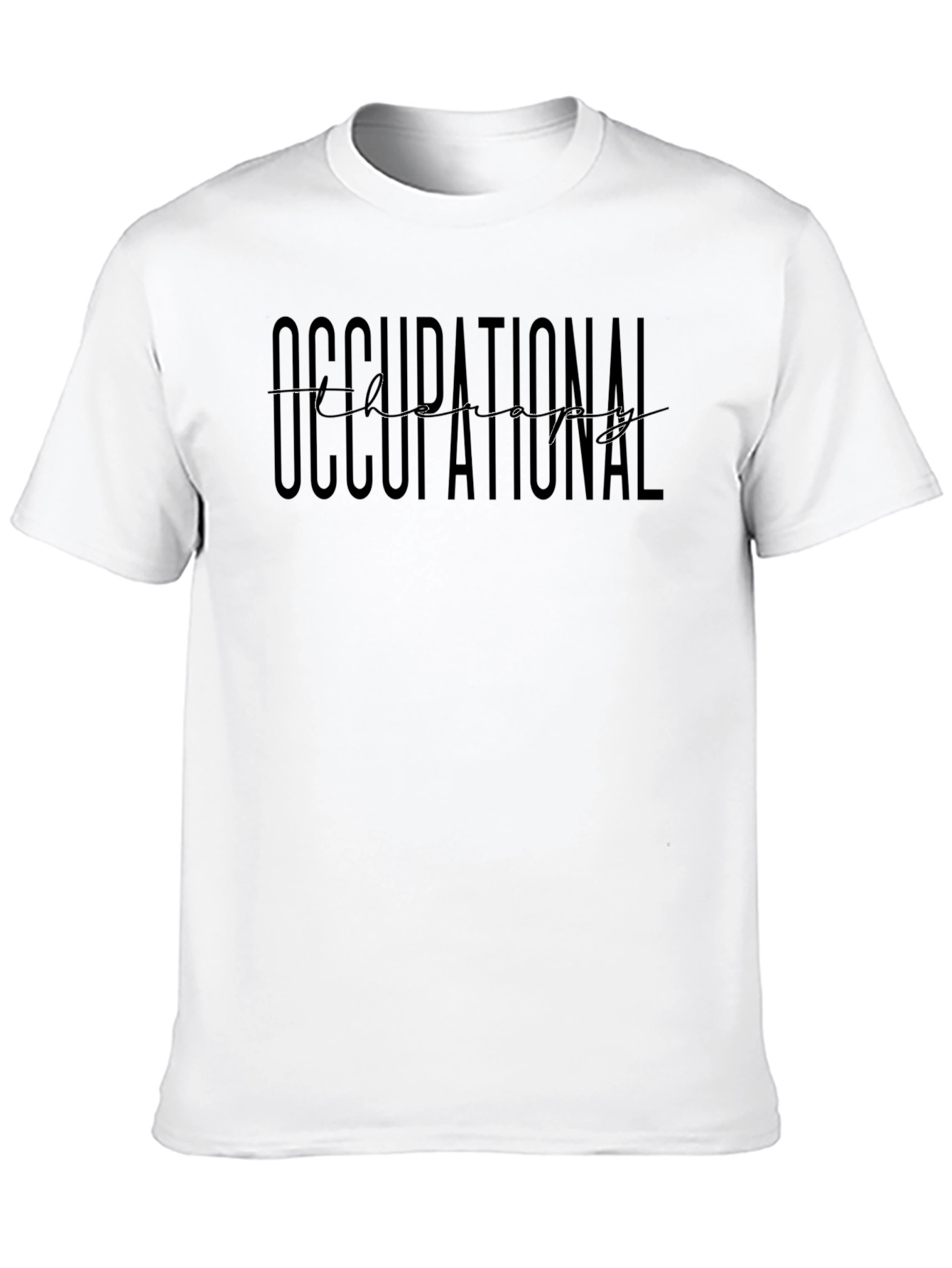 Occupational Therapy T-Shirt - Black Graphic Tee