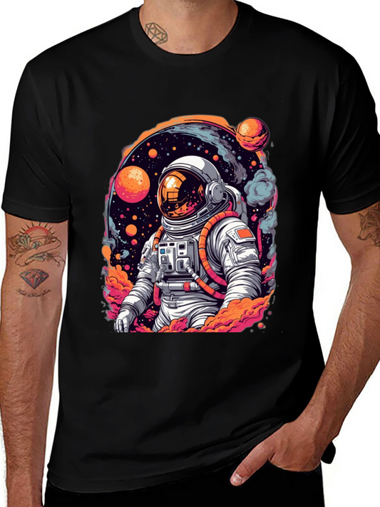 Astronaut Space Graphic T-Shirt