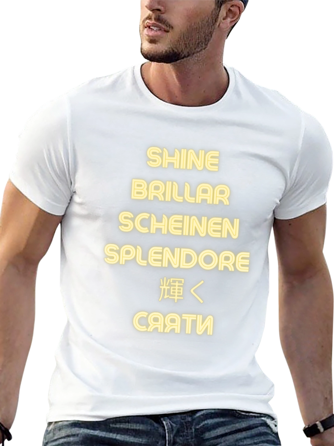 Shine in Every Language T-Shirt - Premium Quality