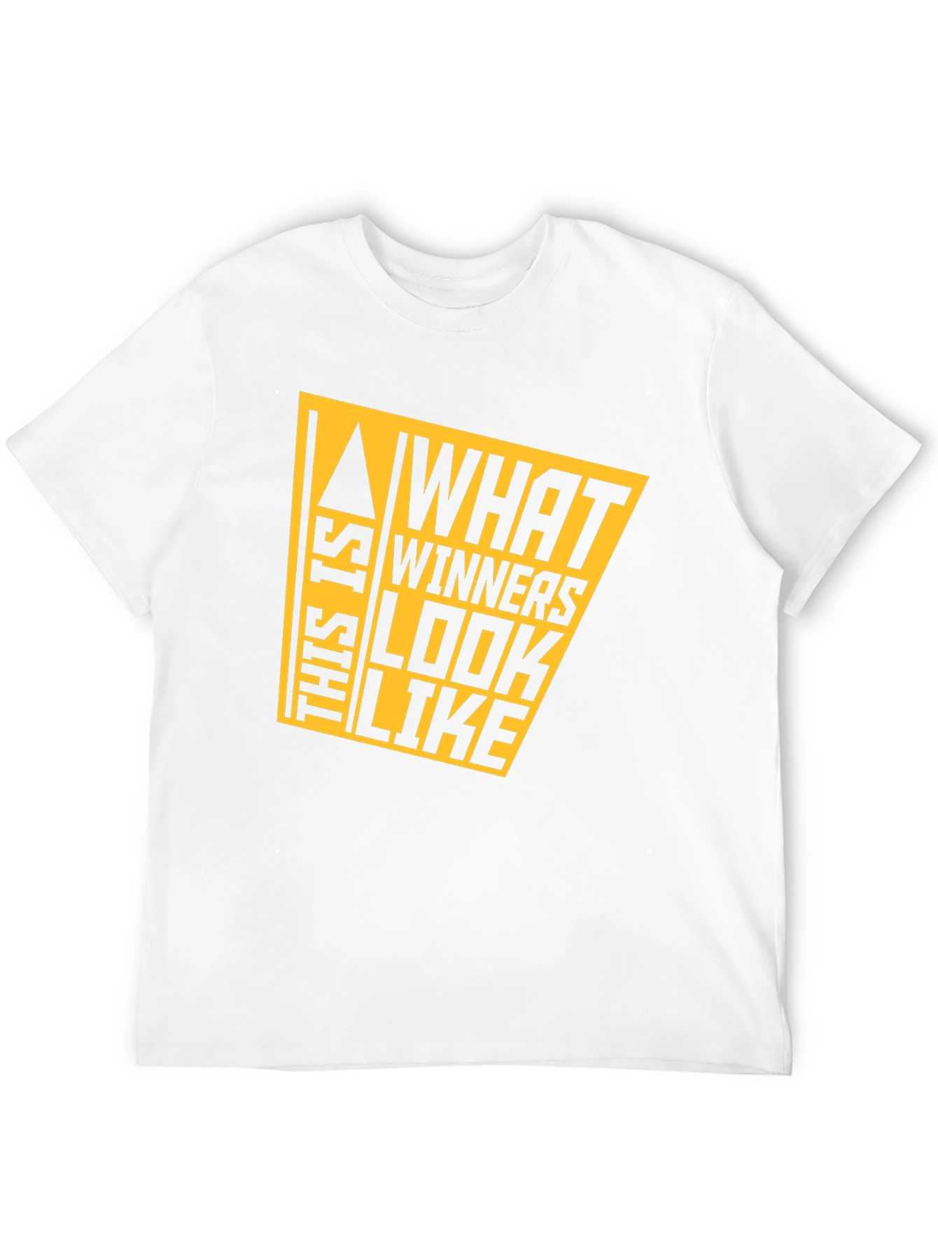 Winners Look Like This Tee - Graphic Black T-Shirt