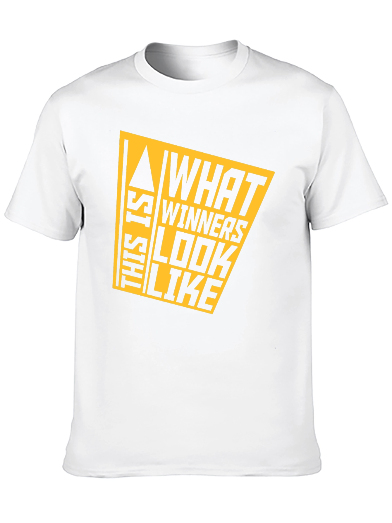 Winners Look Like This Tee - Graphic Black T-Shirt