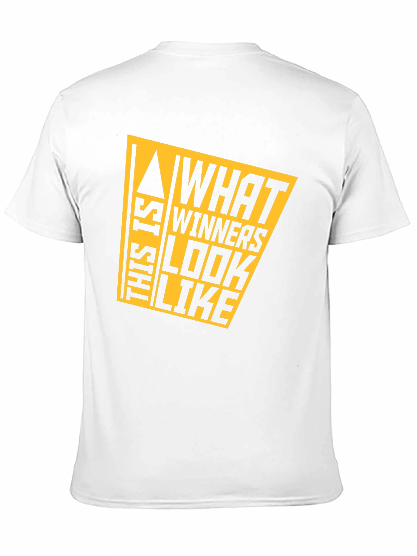 Winners Look Like This Tee - Graphic Black T-Shirt