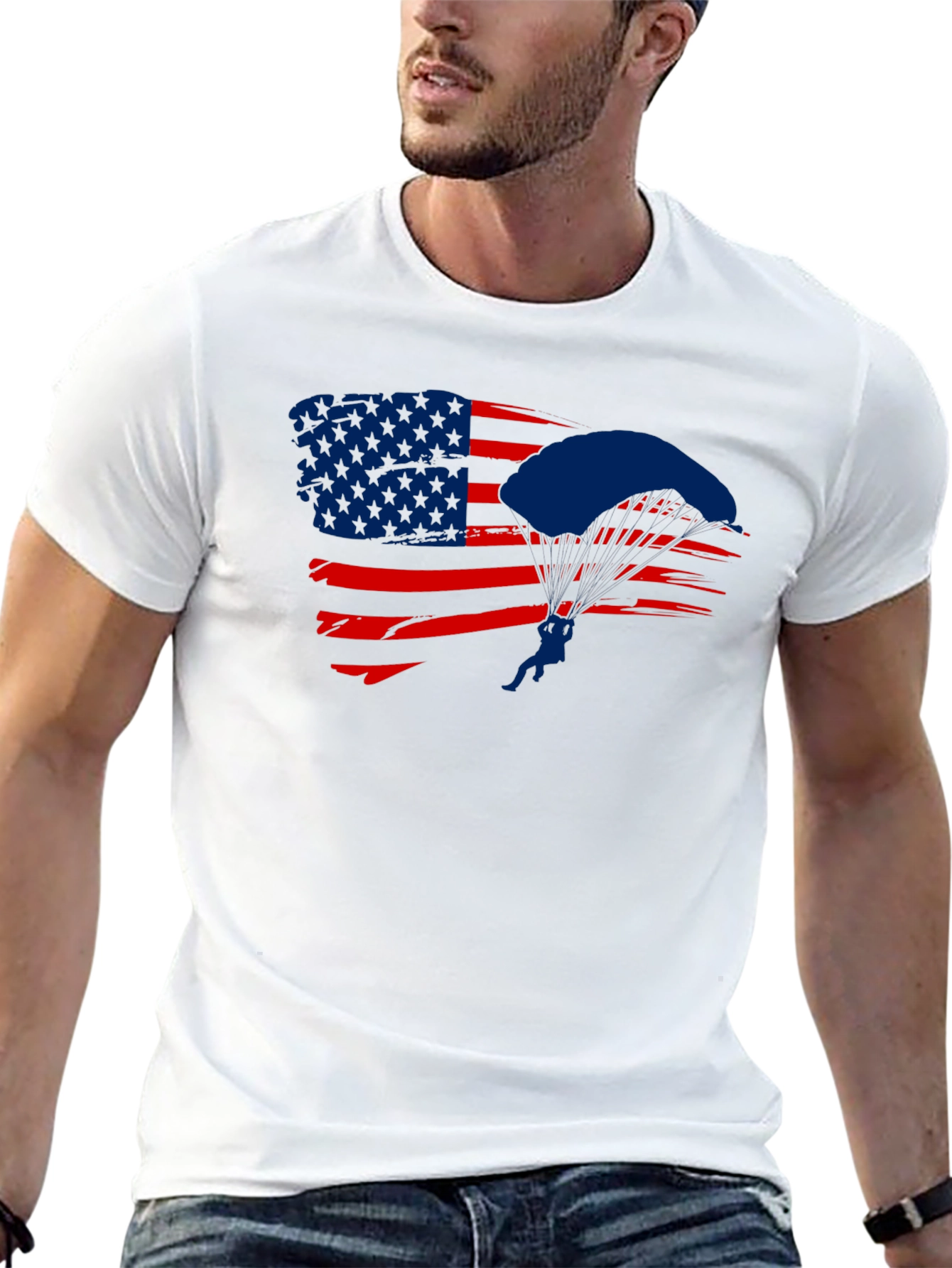 Patriotic Parachute T-Shirt