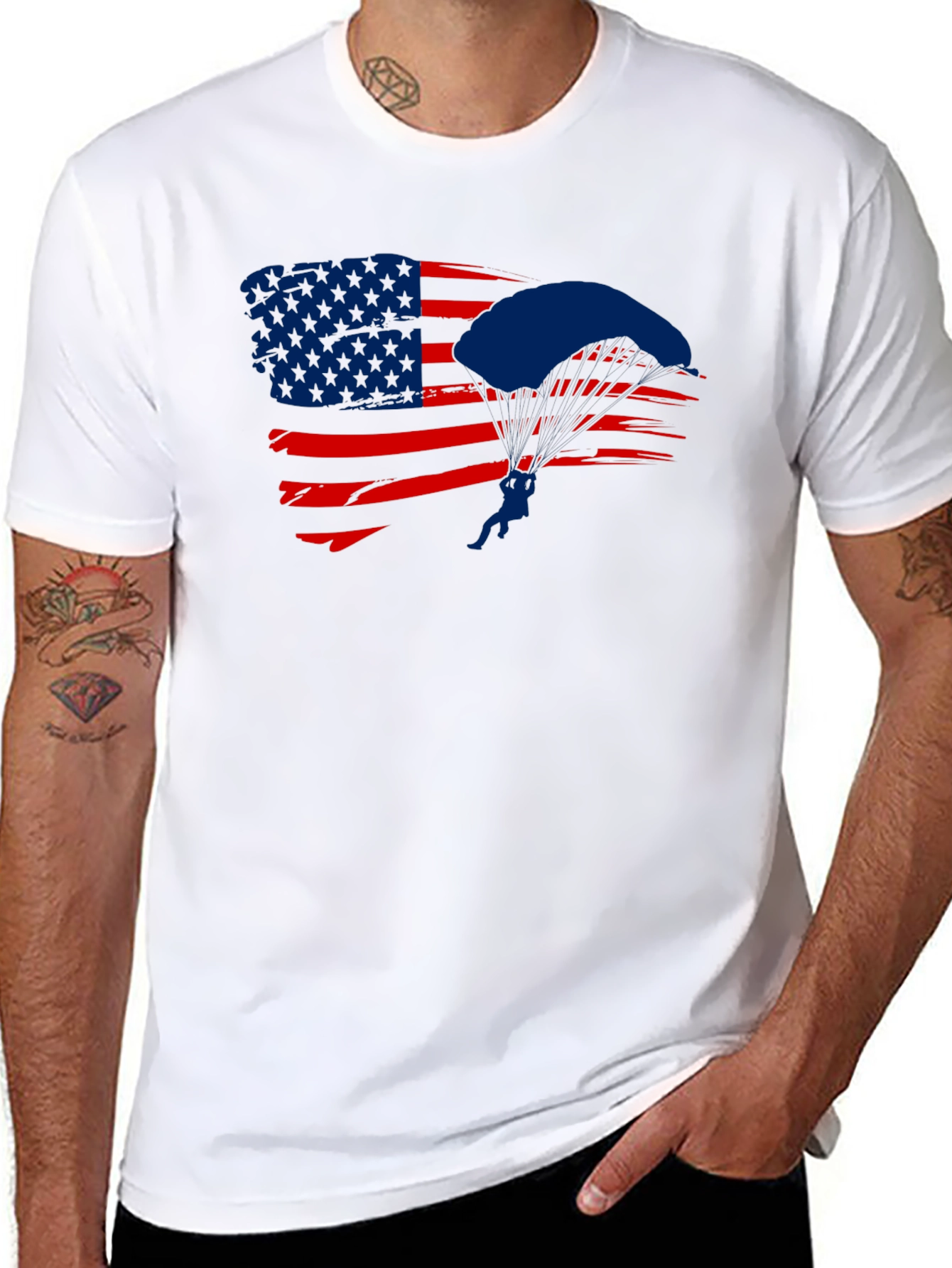 Patriotic Parachute T-Shirt