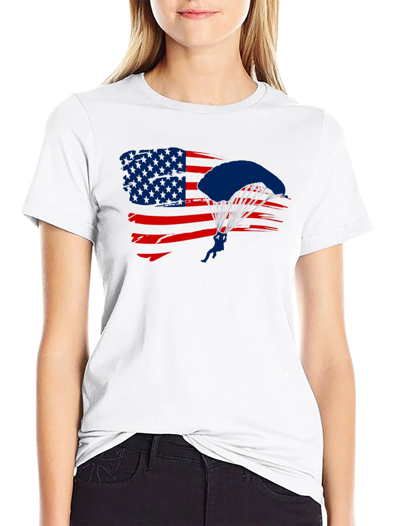 Patriotic Parachute T-Shirt
