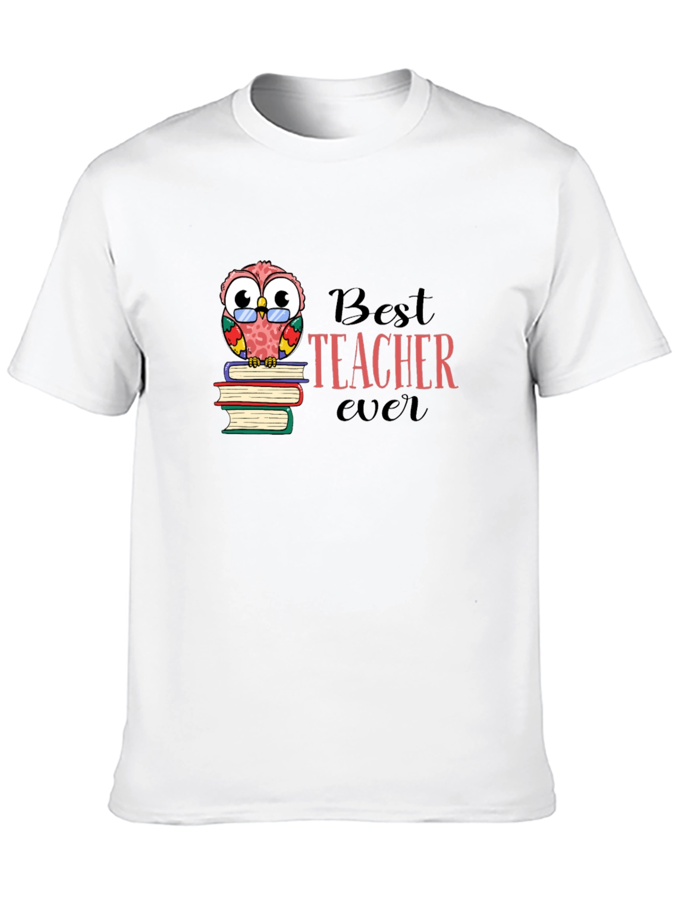 Best Teacher Ever Owl T-Shirt