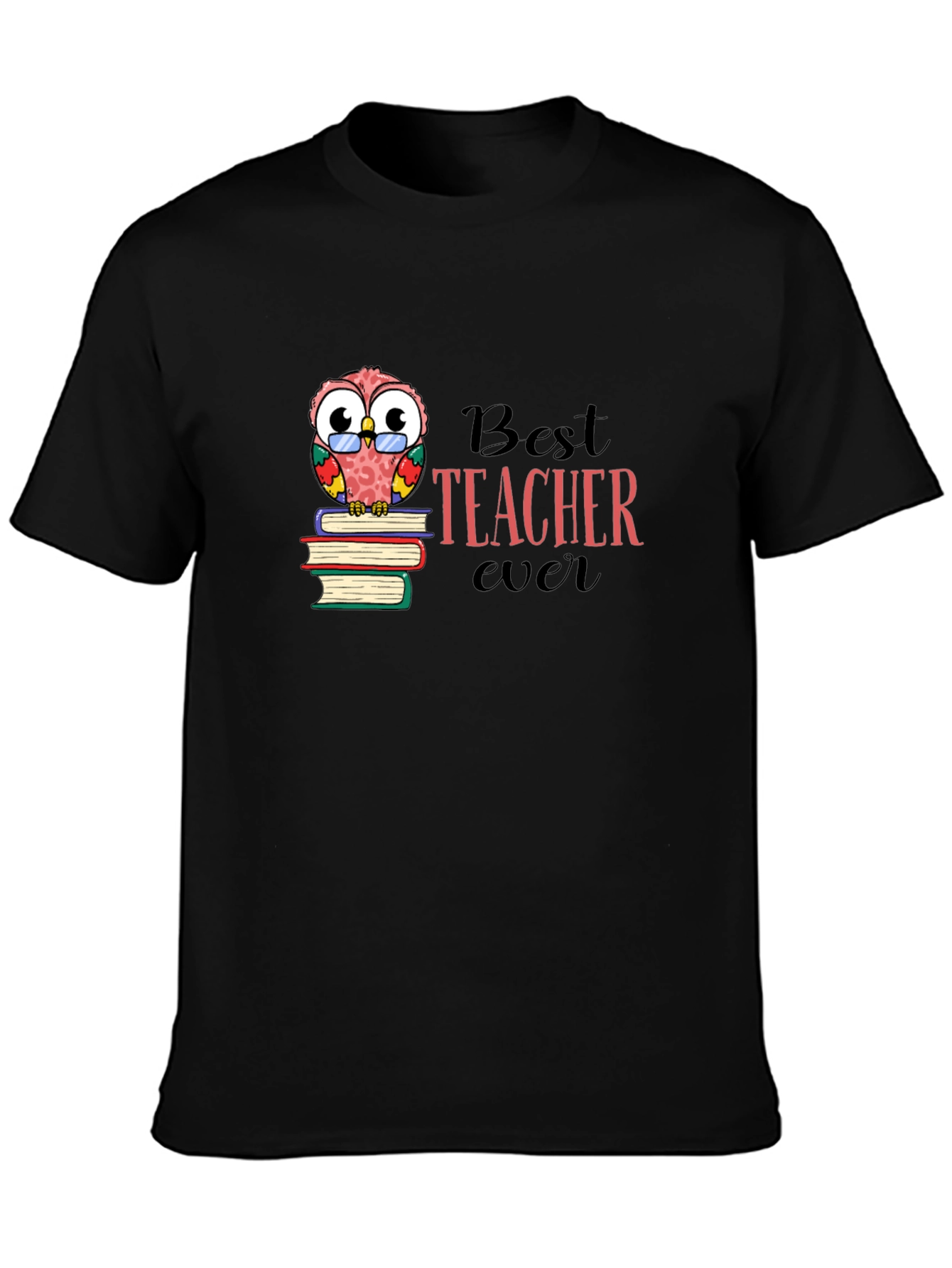 Best Teacher Ever Owl T-Shirt