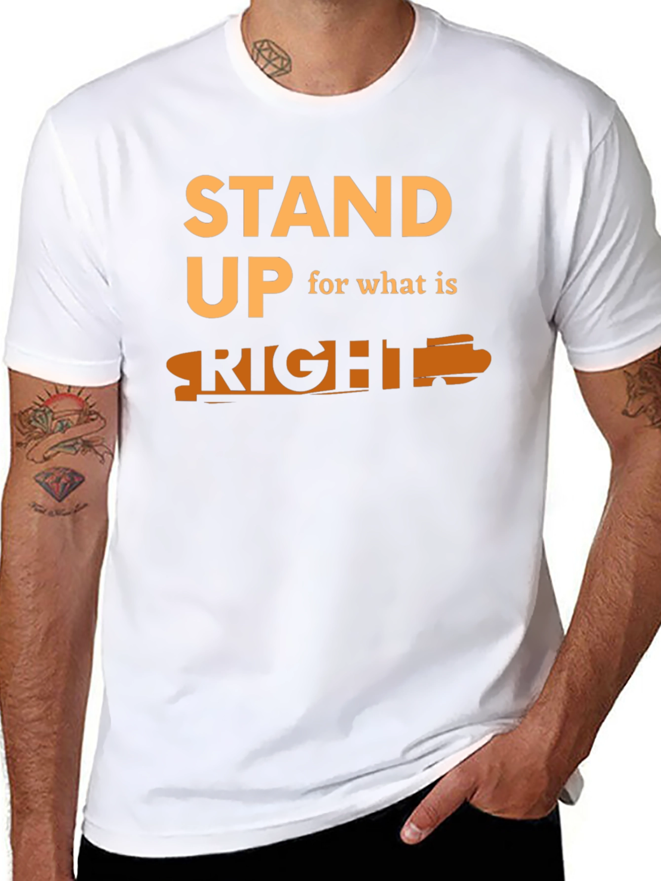 Stand Up For What Is Right Graphic Tee