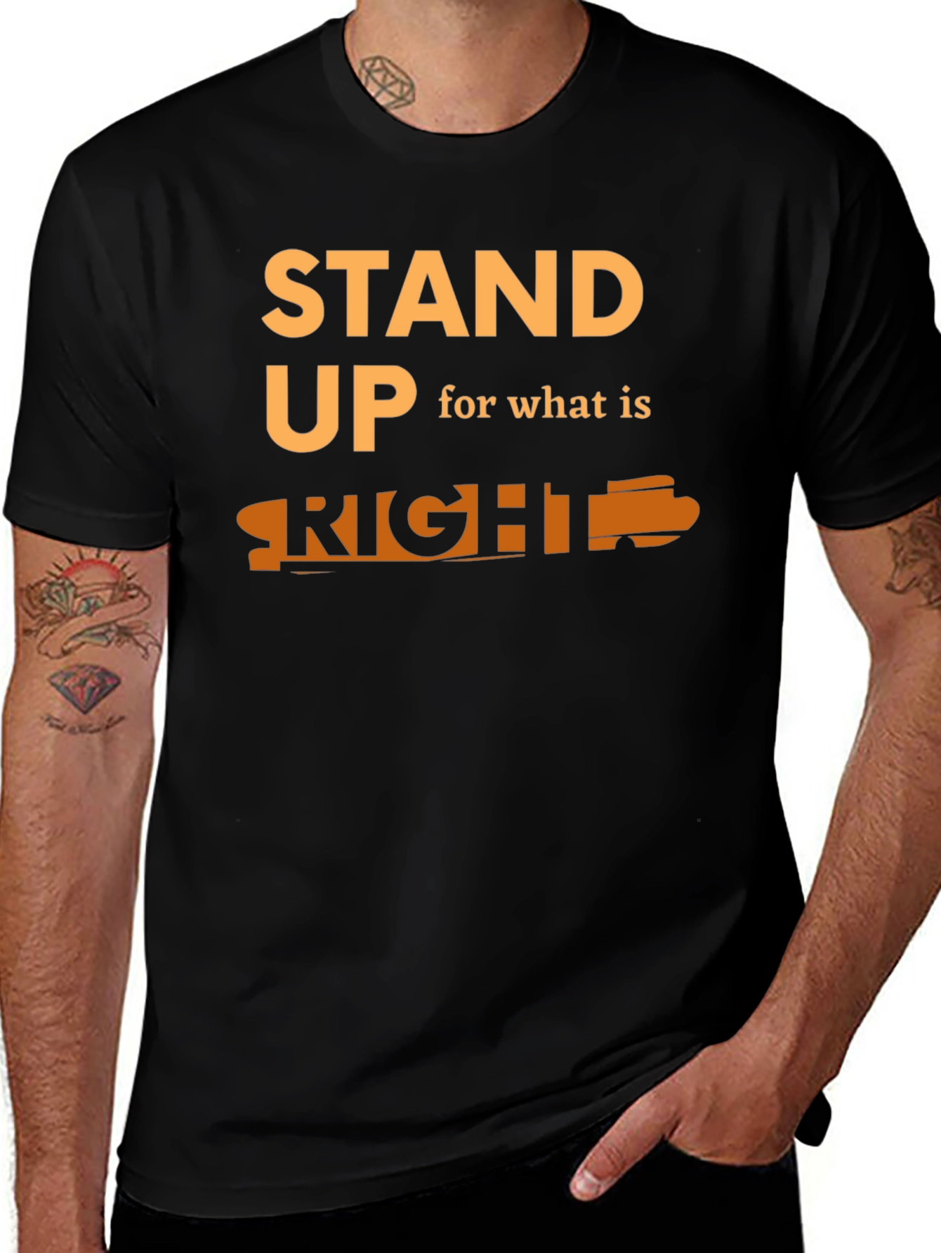 Stand Up For What Is Right Graphic Tee