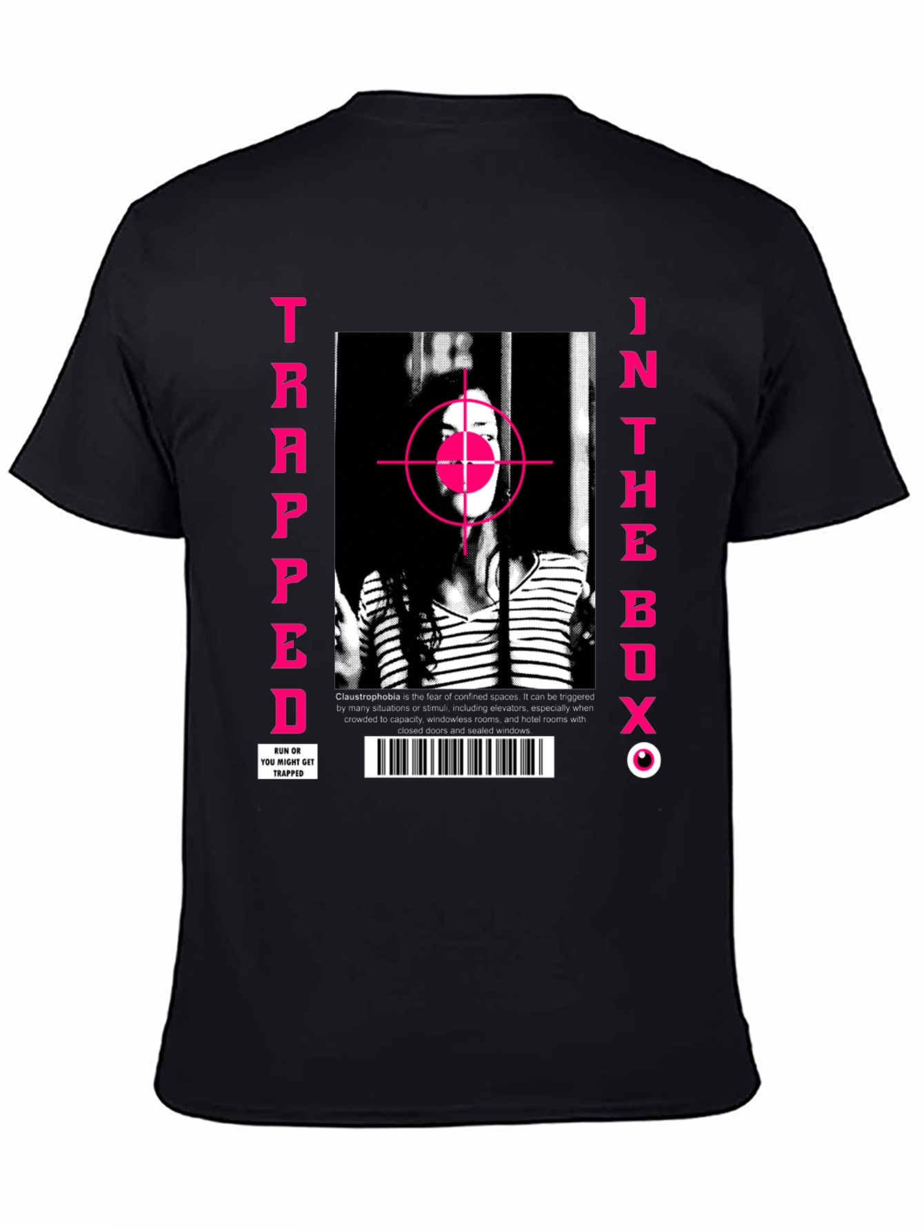 Trapped in the Box Graphic Tee - Edgy Streetwear