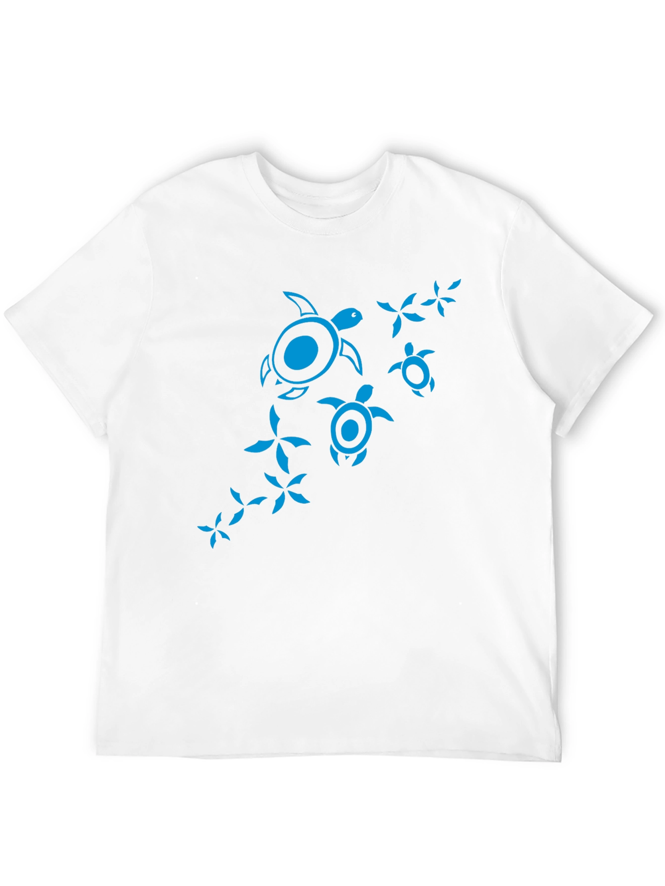 Turtle Graphic T-Shirt - Black