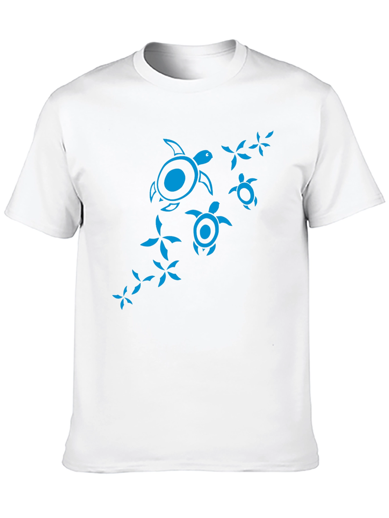 Turtle Graphic T-Shirt - Black