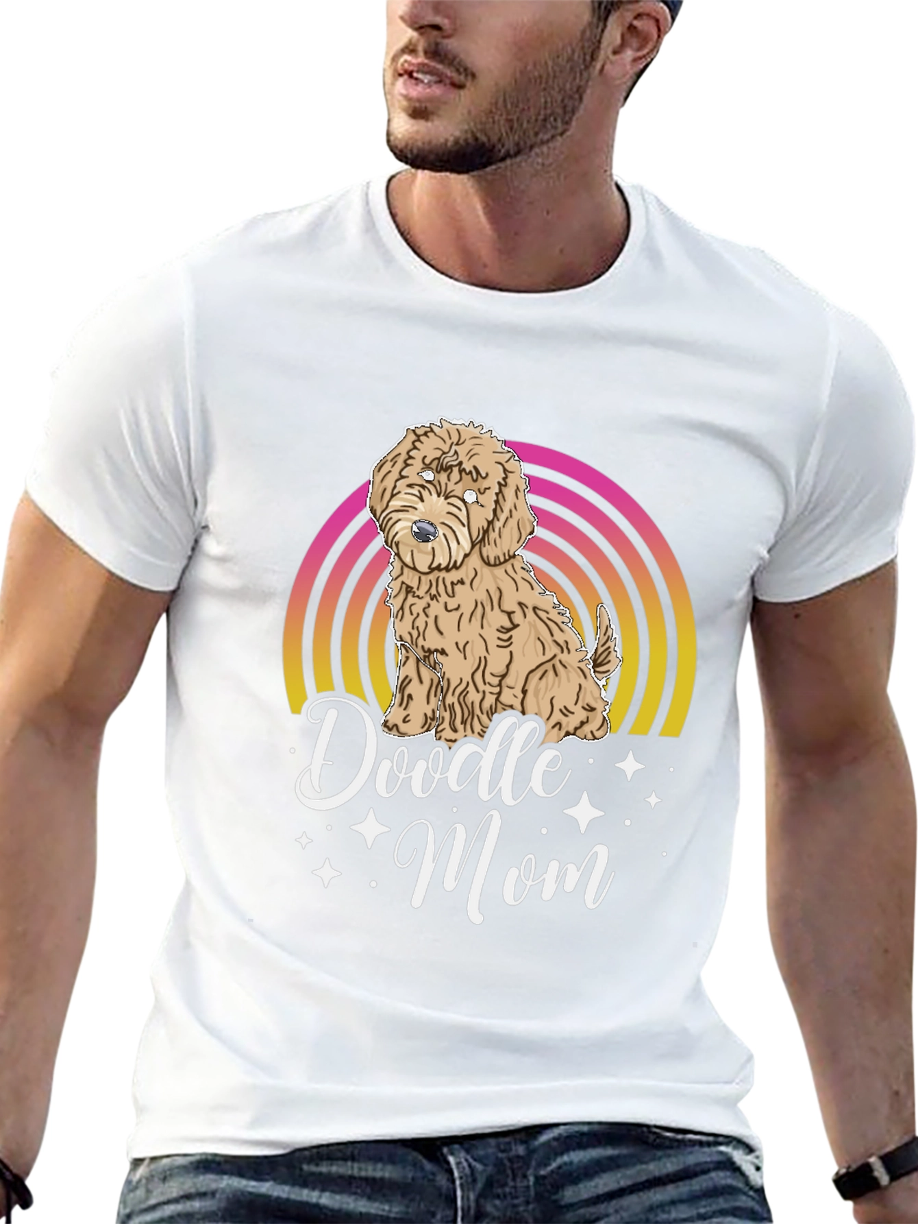 Doodle Mom T-Shirt - Cute Dog Lover Tee
