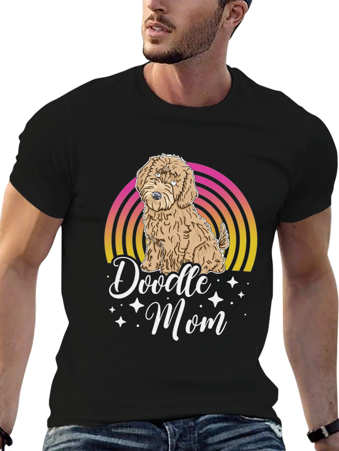 Doodle Mom T-Shirt - Cute Dog Lover Tee