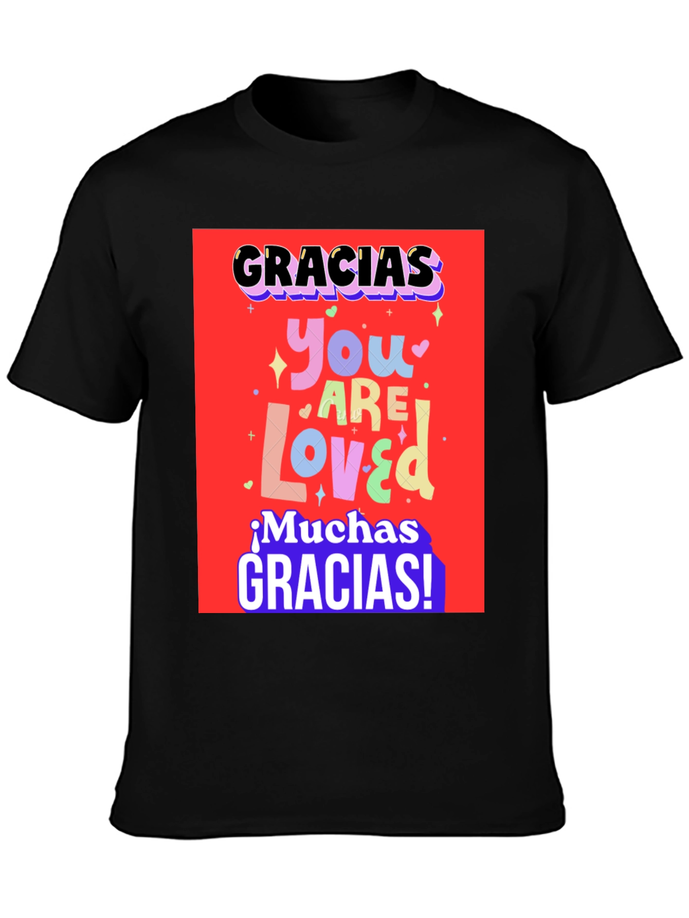 Gracias You Are Loved Graphic T-Shirt