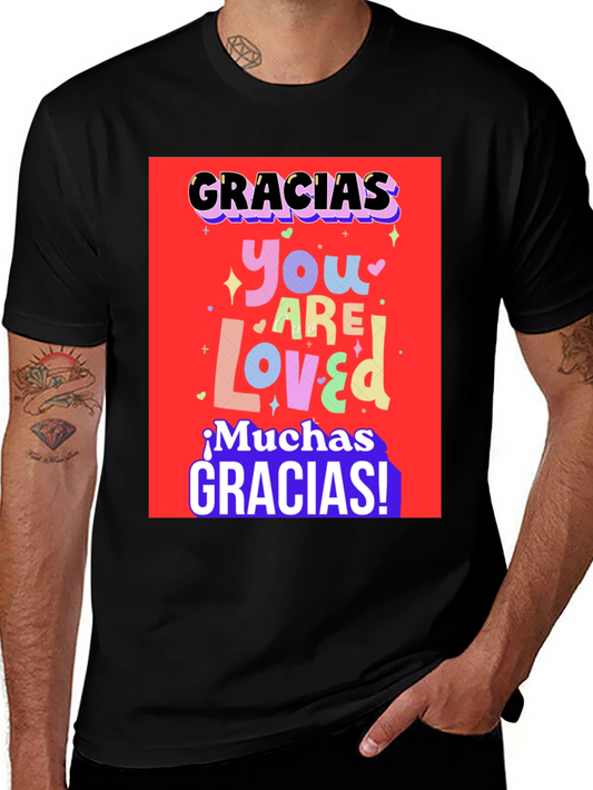 Gracias You Are Loved Graphic T-Shirt