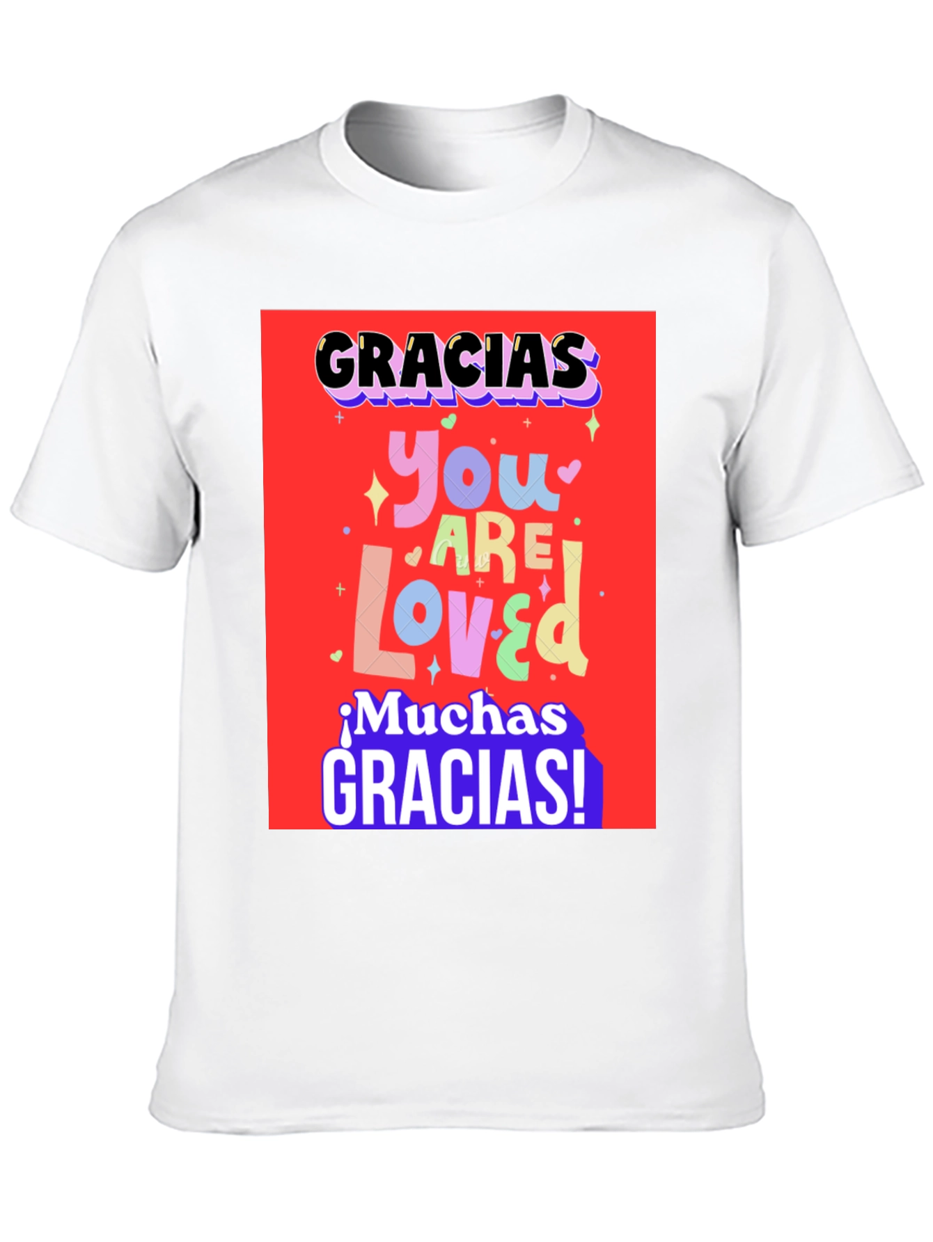 Gracias You Are Loved Graphic T-Shirt