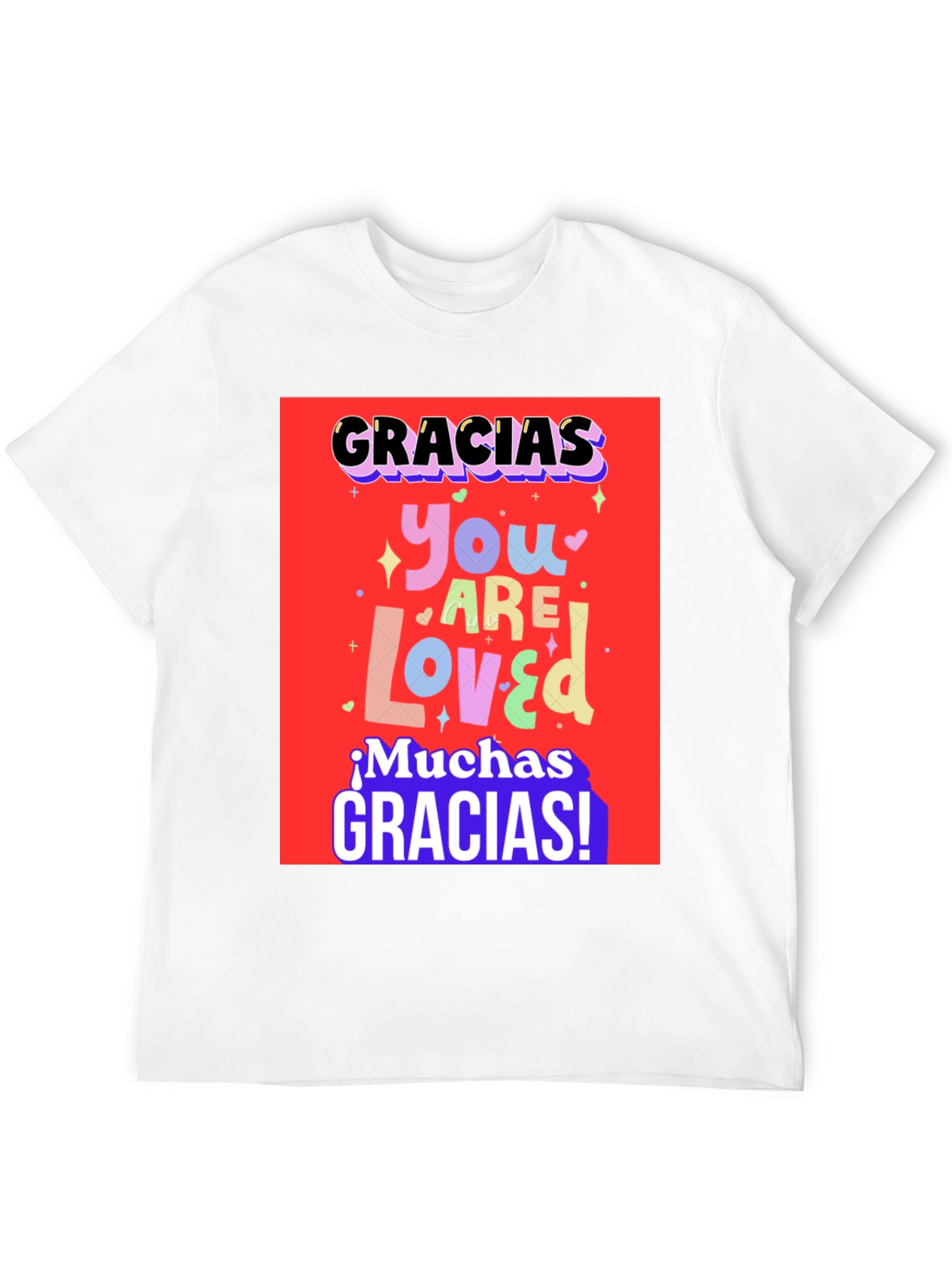 Gracias You Are Loved Graphic T-Shirt