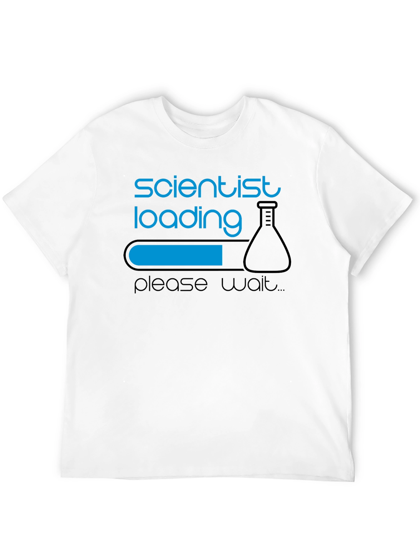 Scientist Loading Funny Graphic T-Shirt