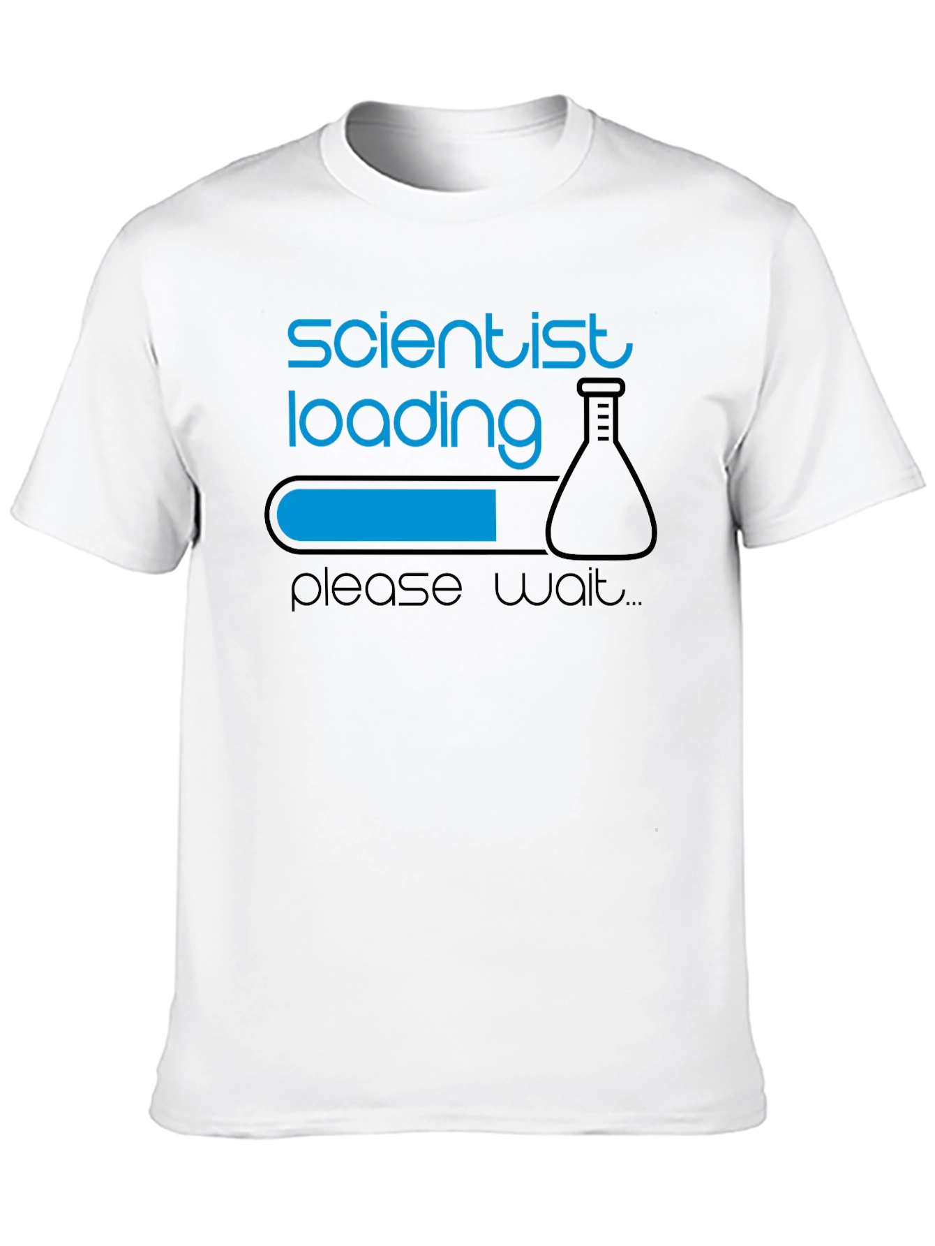 Scientist Loading Funny Graphic T-Shirt