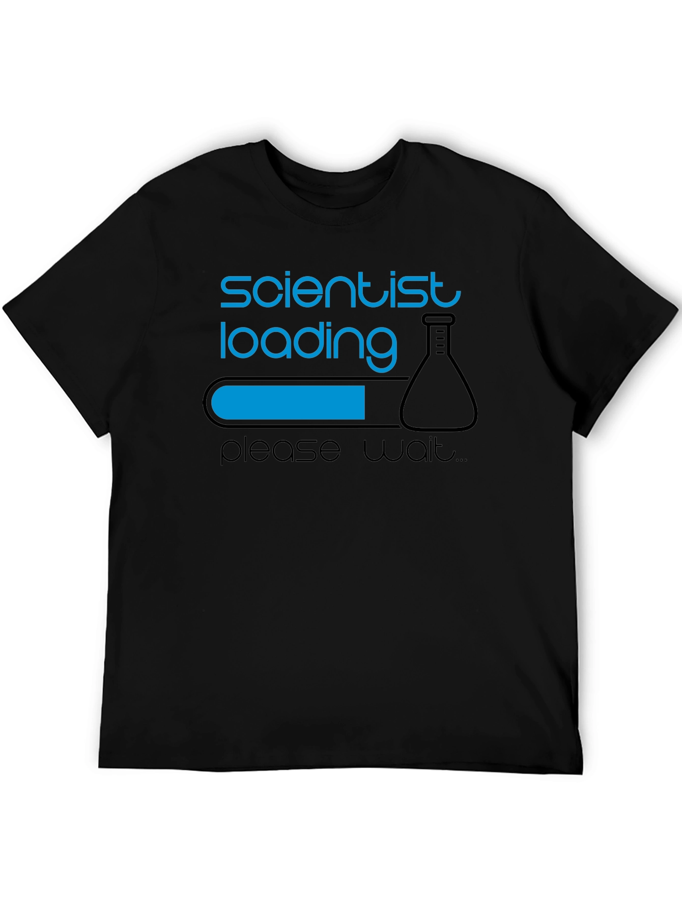 Scientist Loading Funny Graphic T-Shirt