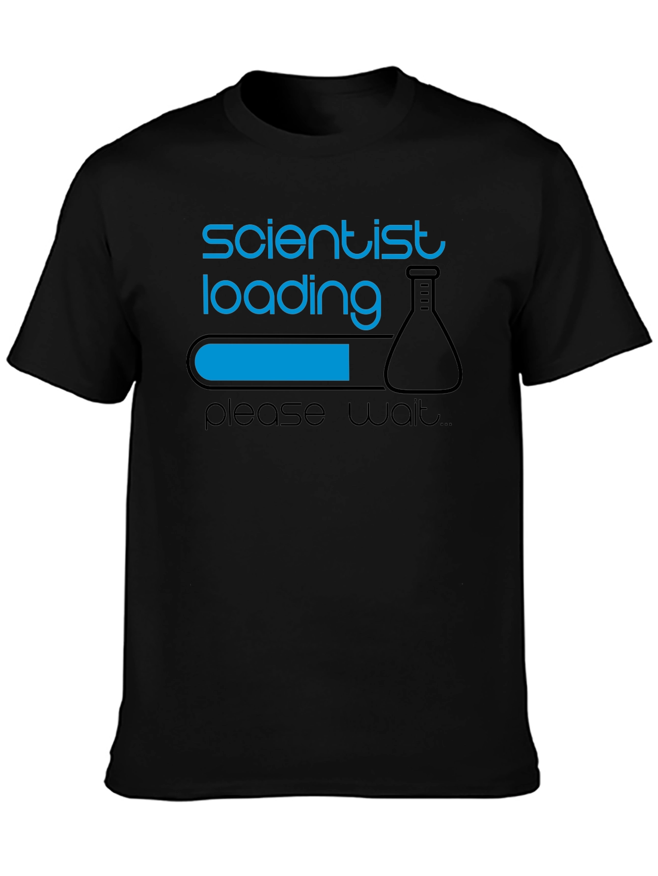 Scientist Loading Funny Graphic T-Shirt