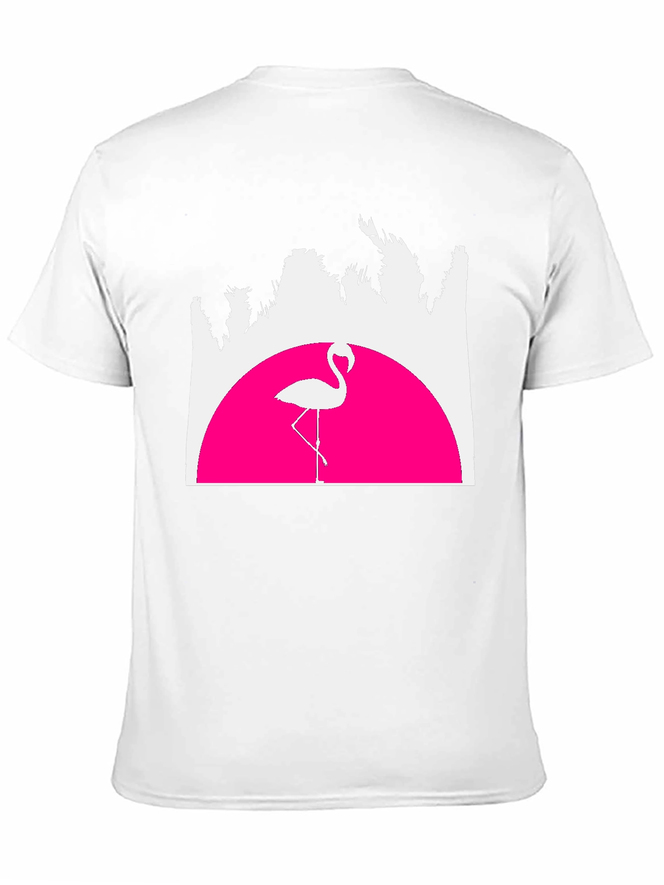 Retro Flamingo T-Shirt - Sunset Graphic Tee