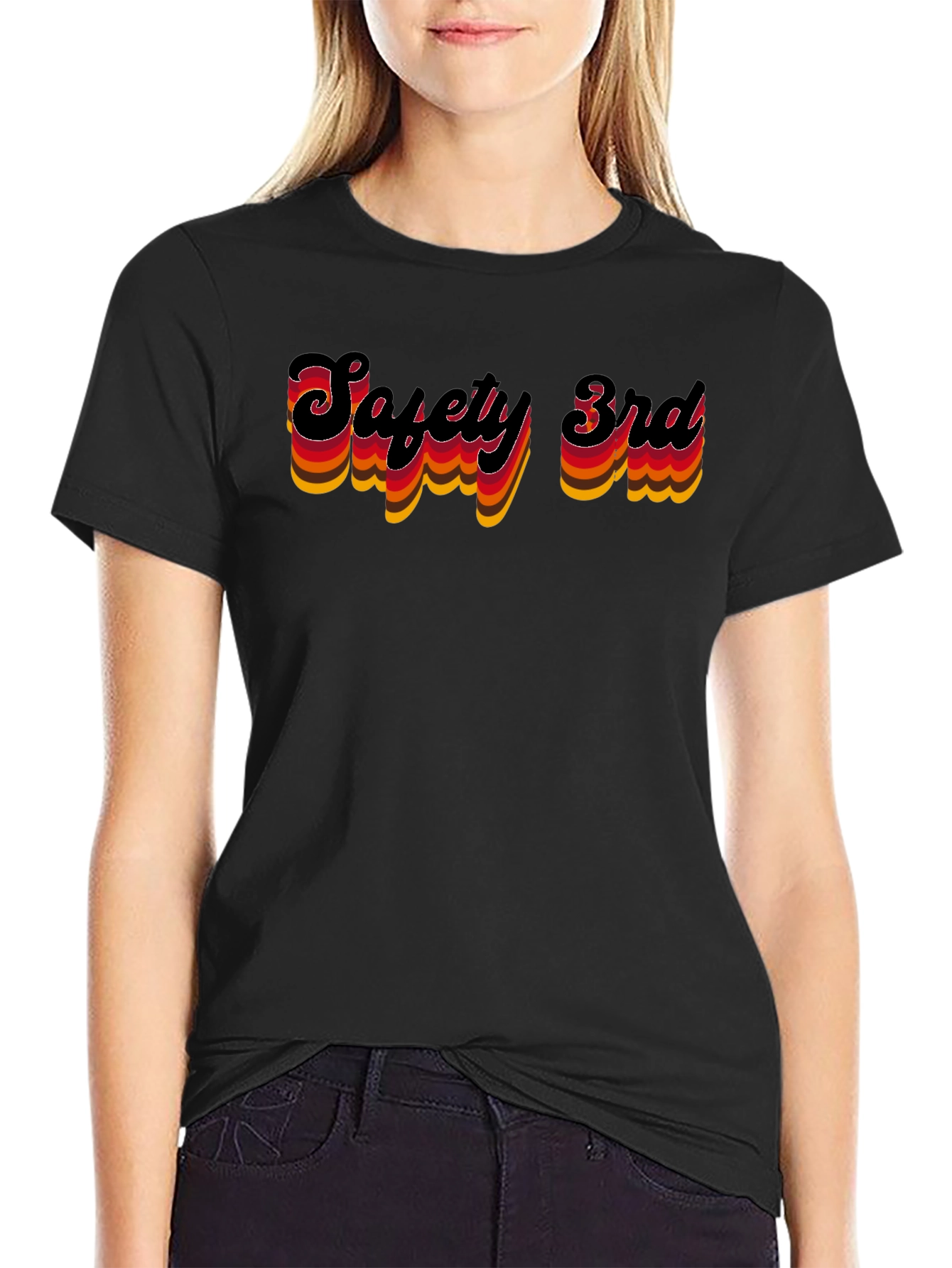 Safety 3rd Retro Graphic T-Shirt