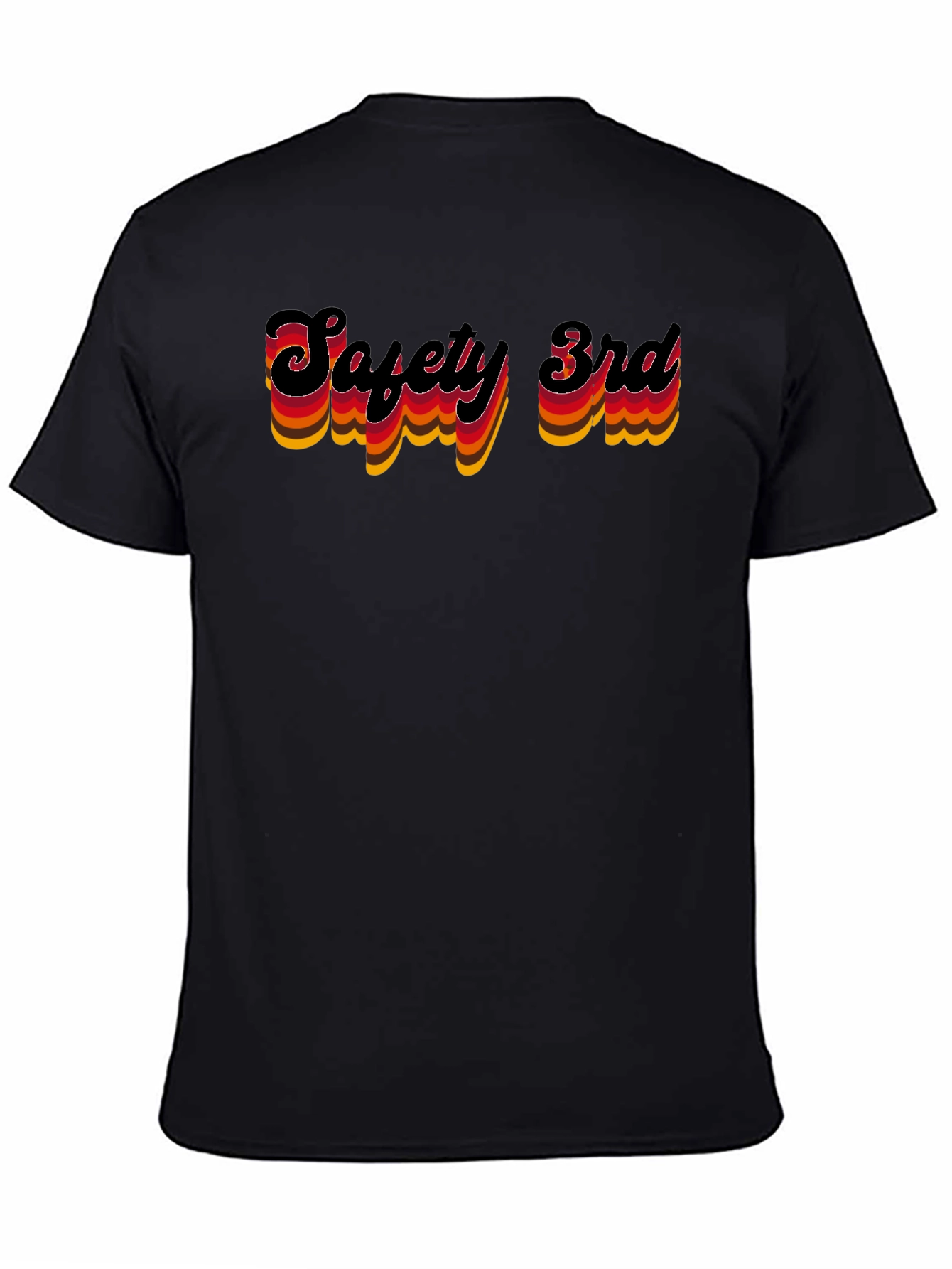 Safety 3rd Retro Graphic T-Shirt