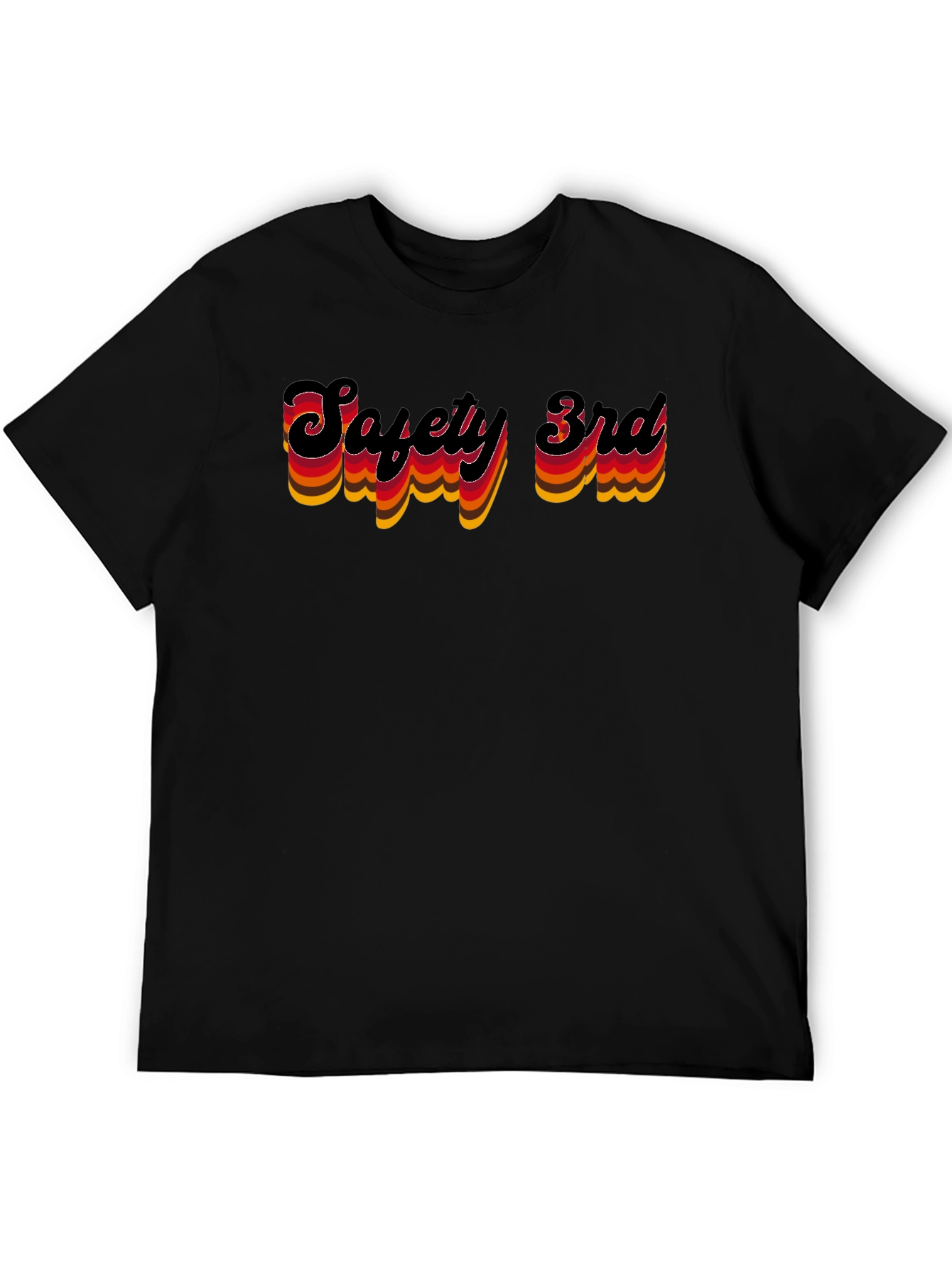 Safety 3rd Retro Graphic T-Shirt