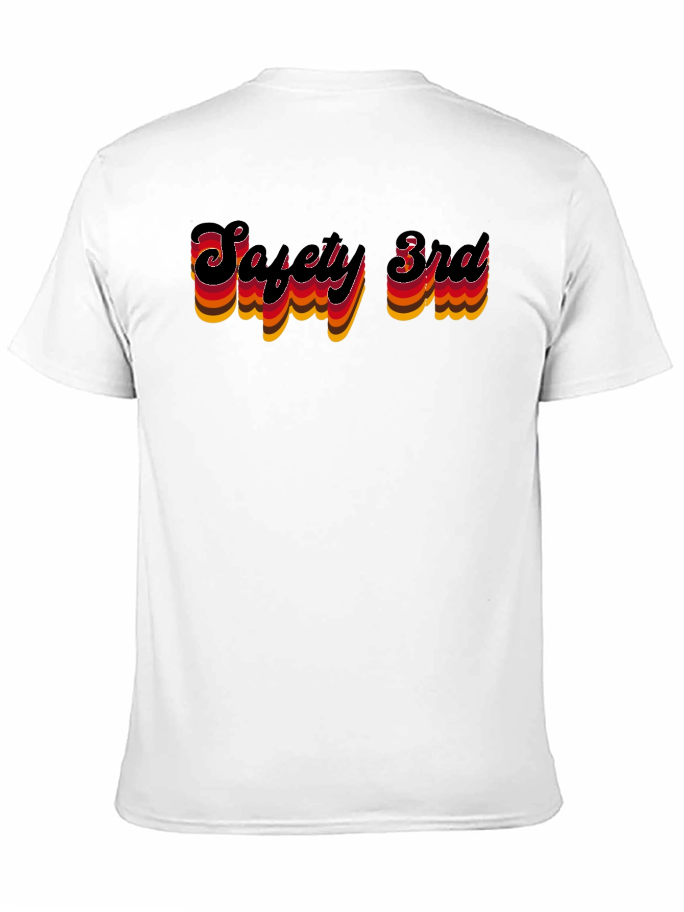 Safety 3rd Retro Graphic T-Shirt
