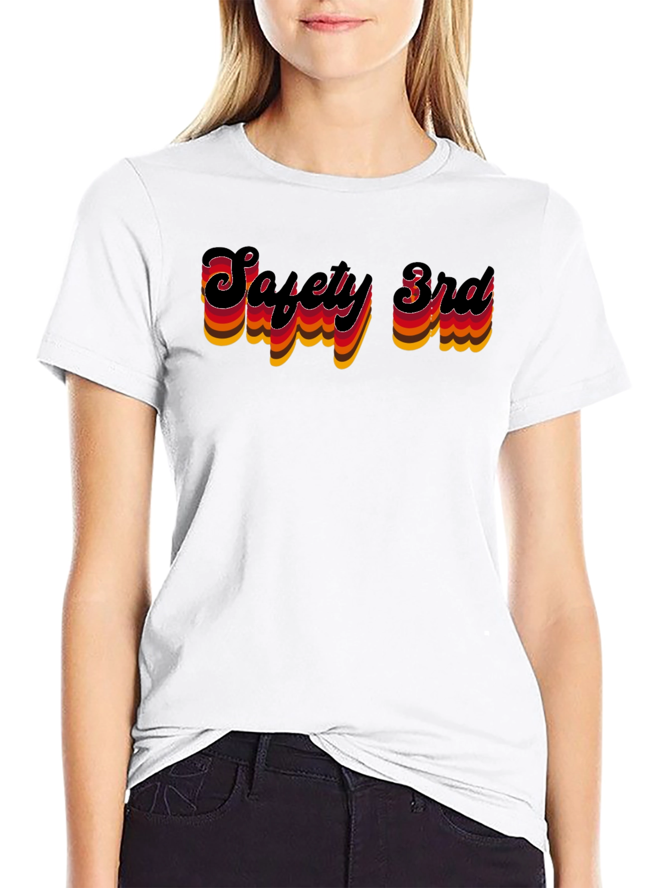 Safety 3rd Retro Graphic T-Shirt