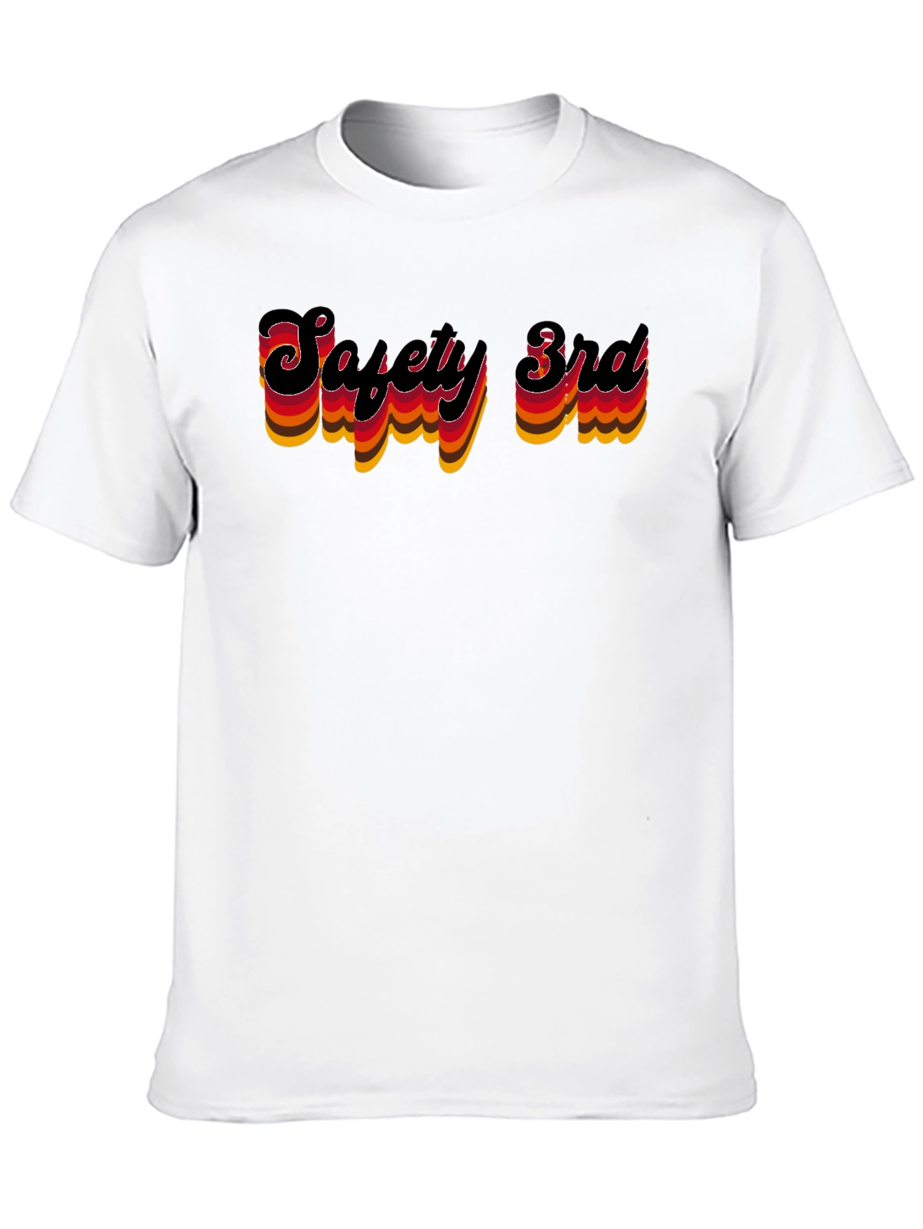 Safety 3rd Retro Graphic T-Shirt
