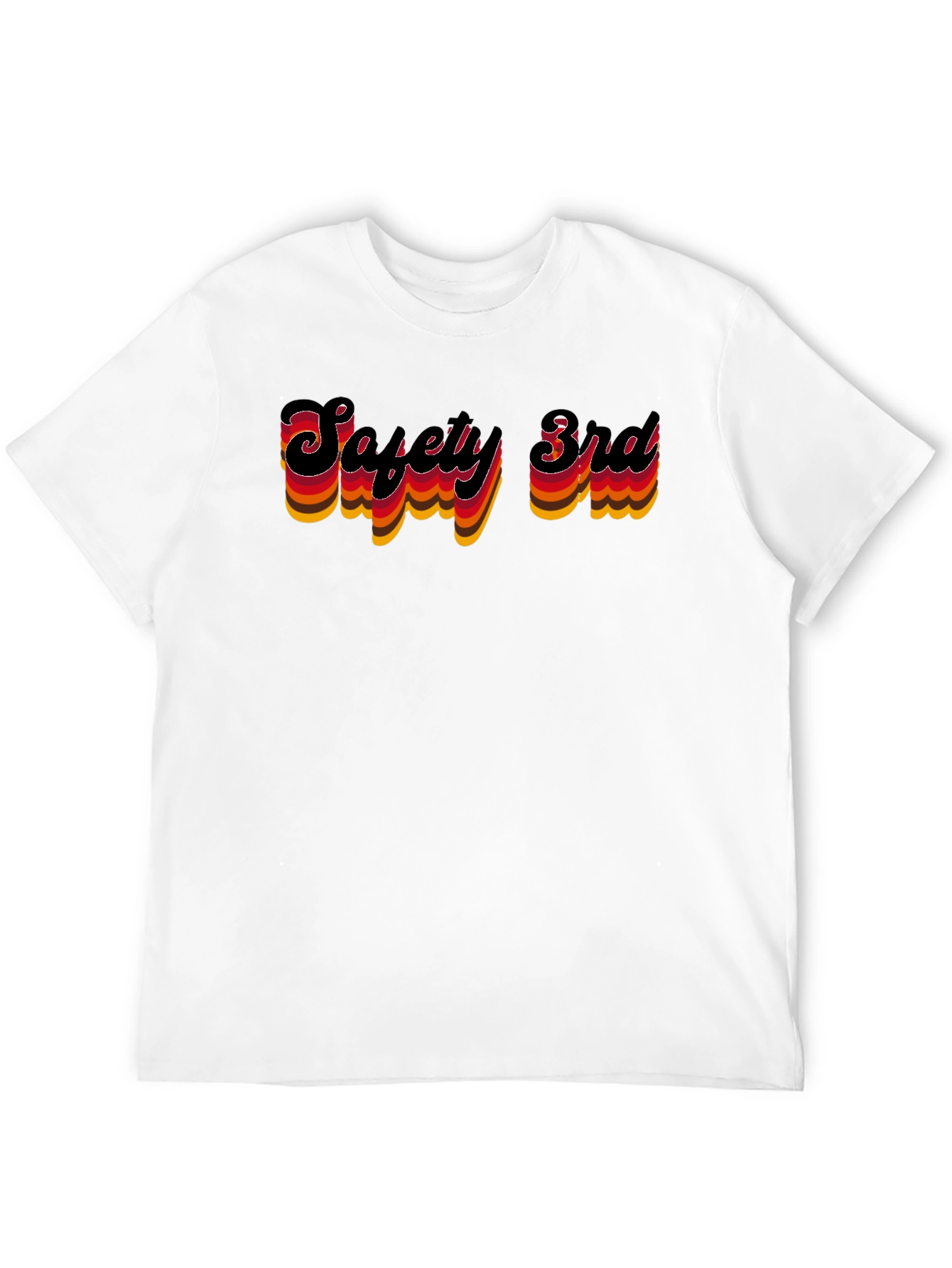 Safety 3rd Retro Graphic T-Shirt