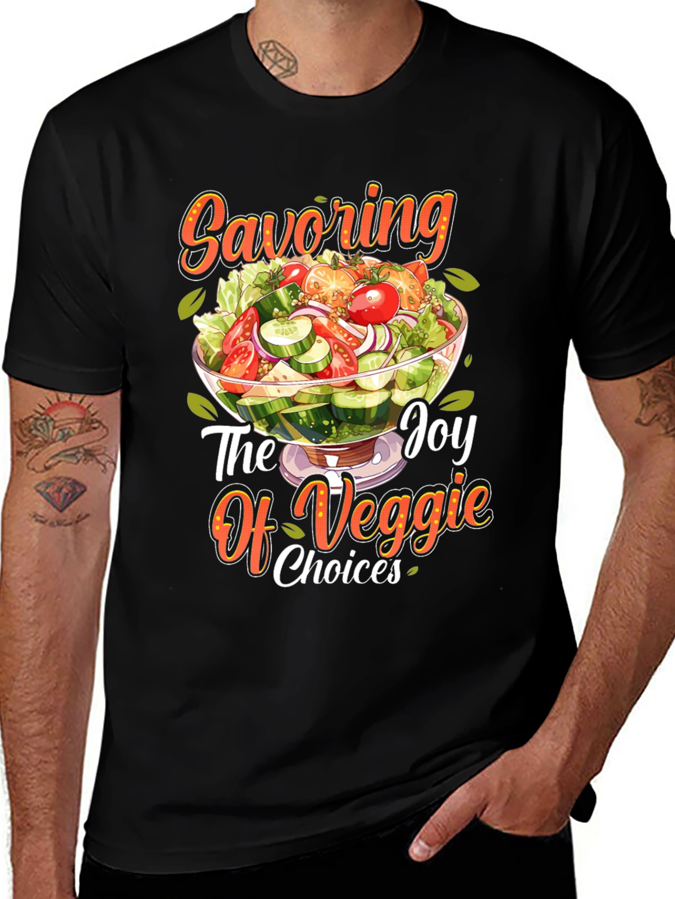 Veggie Joy T-Shirt - Savoring The Choices