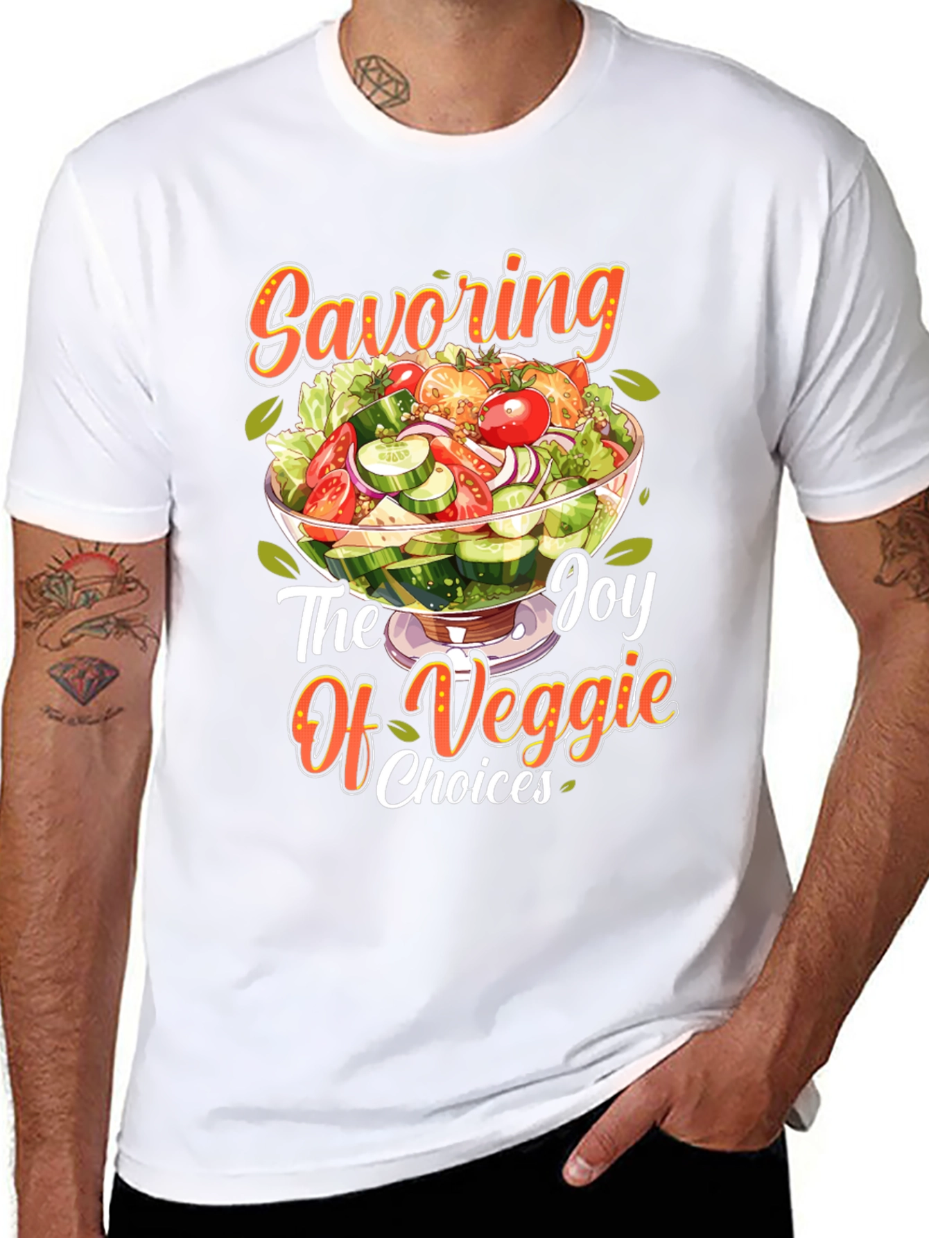 Veggie Joy T-Shirt - Savoring The Choices