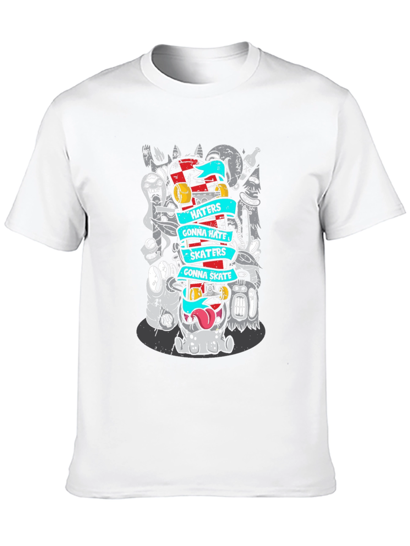 Skaters Gonna Skate Graphic T-Shirt