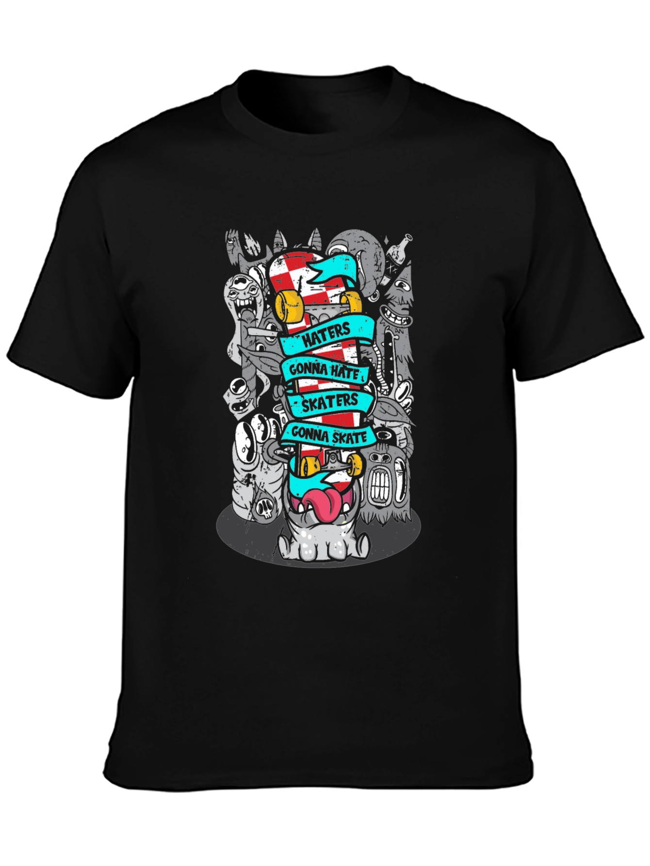 Skaters Gonna Skate Graphic T-Shirt