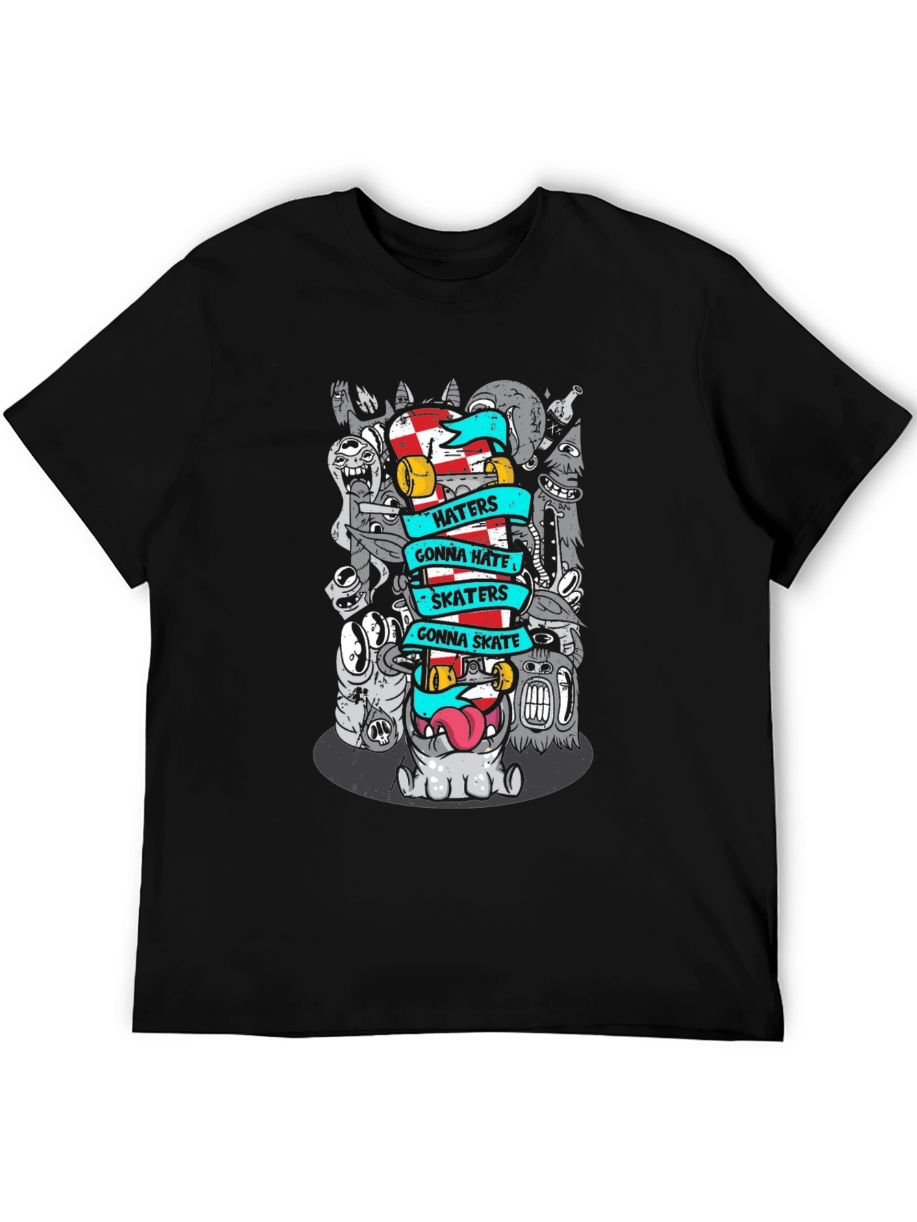 Skaters Gonna Skate Graphic T-Shirt